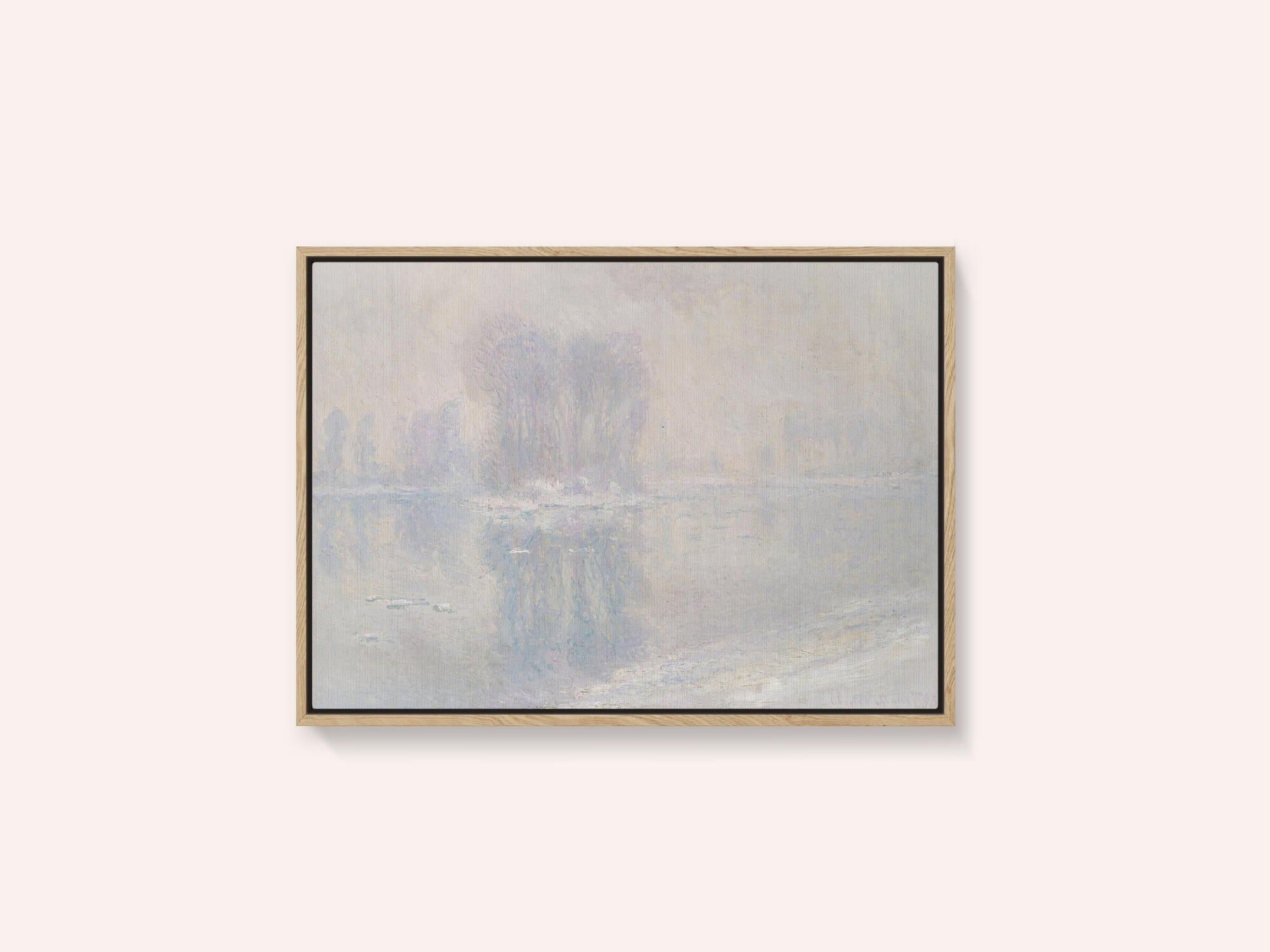 Ice Floes (1893) By Claude Monet