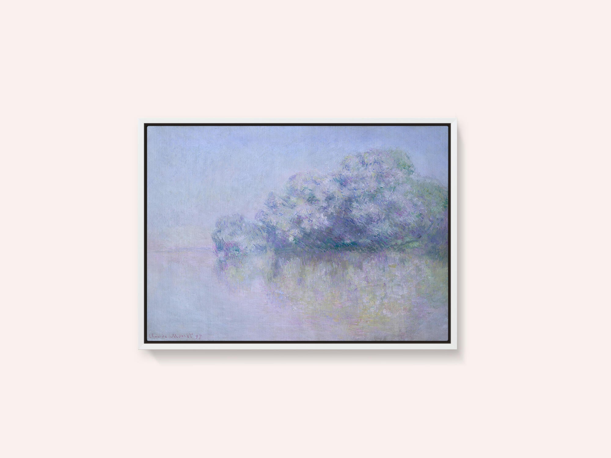 Île Aux Orties Near Vernon (1897) By Claude Monet