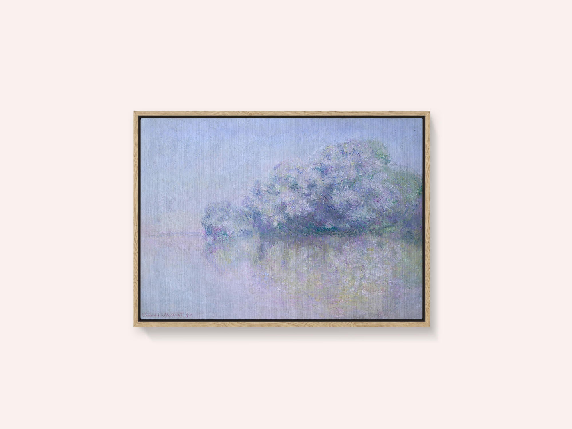 Île Aux Orties Near Vernon (1897) By Claude Monet