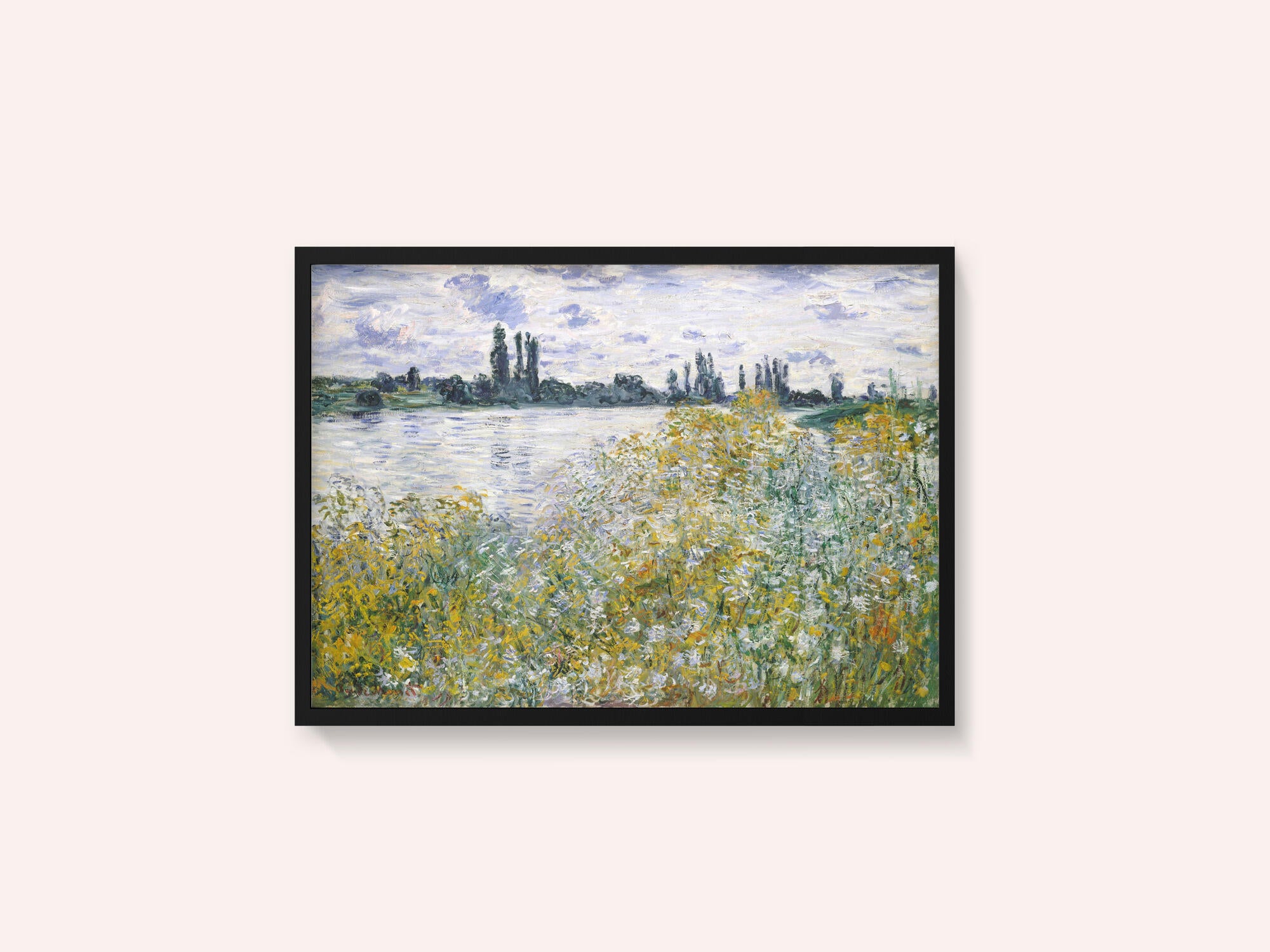 Île Aux Fleurs Near Vétheuil (1880) By Claude Monet