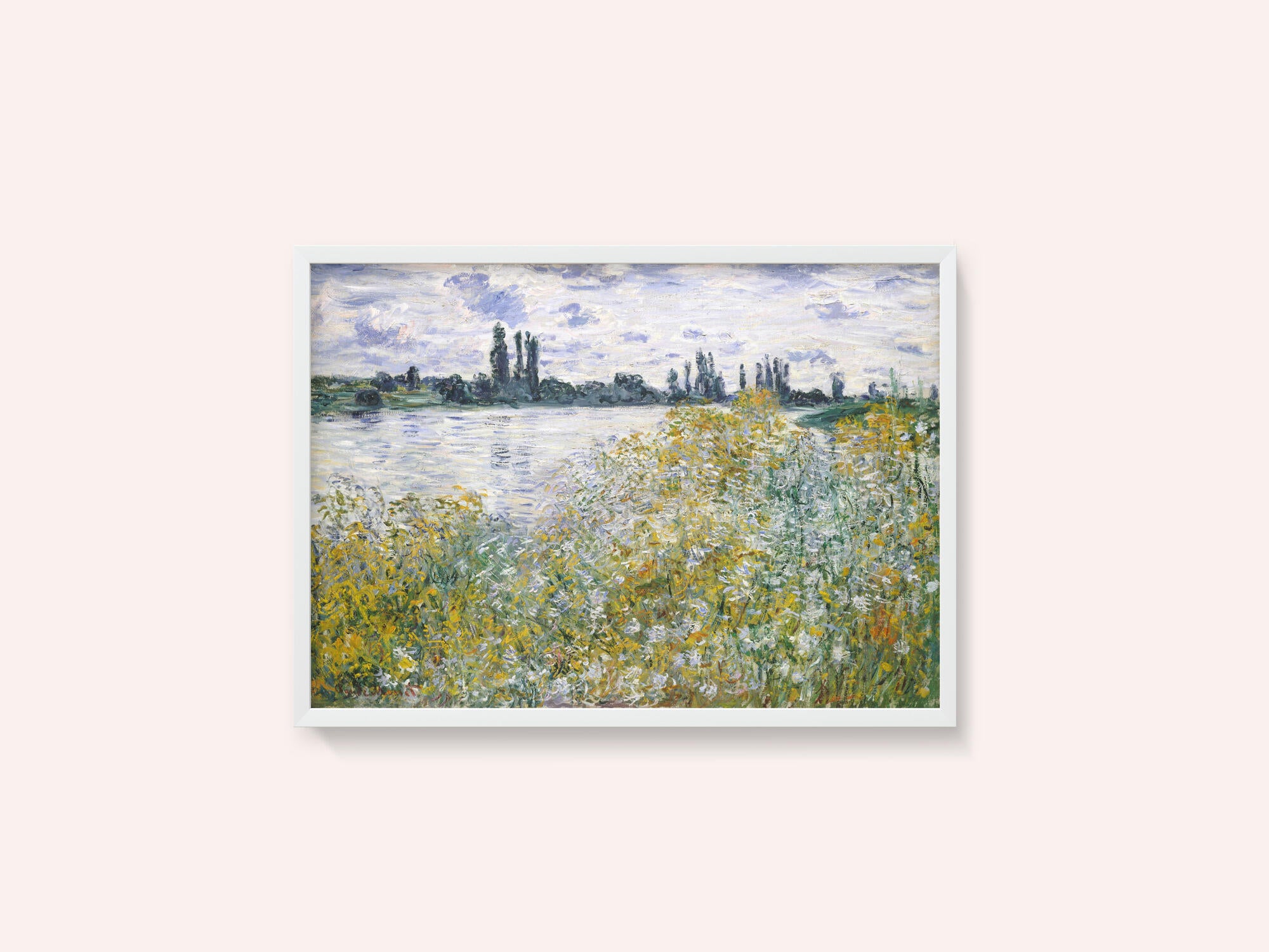 Île Aux Fleurs Near Vétheuil (1880) By Claude Monet