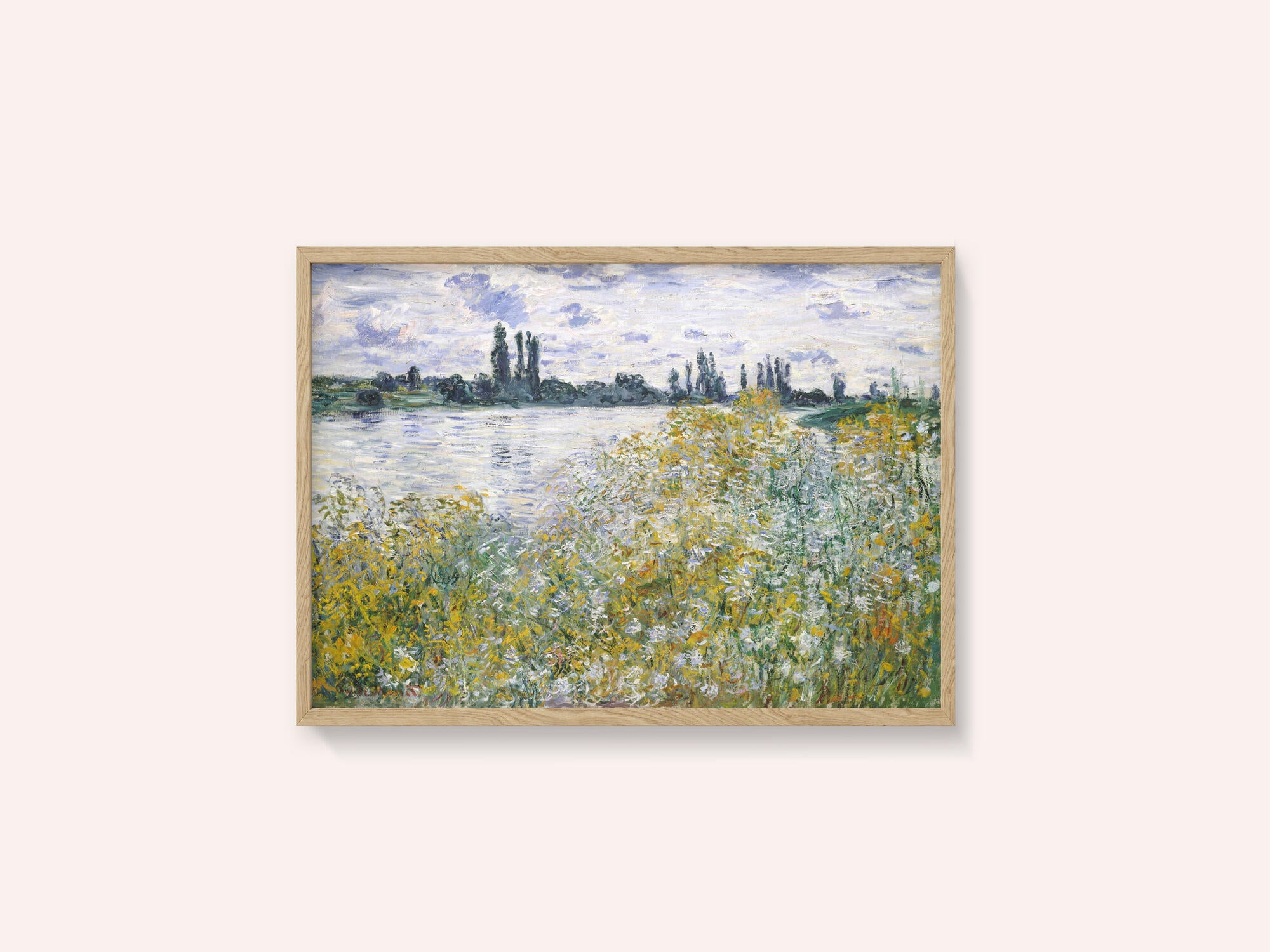 Île Aux Fleurs Near Vétheuil (1880) By Claude Monet