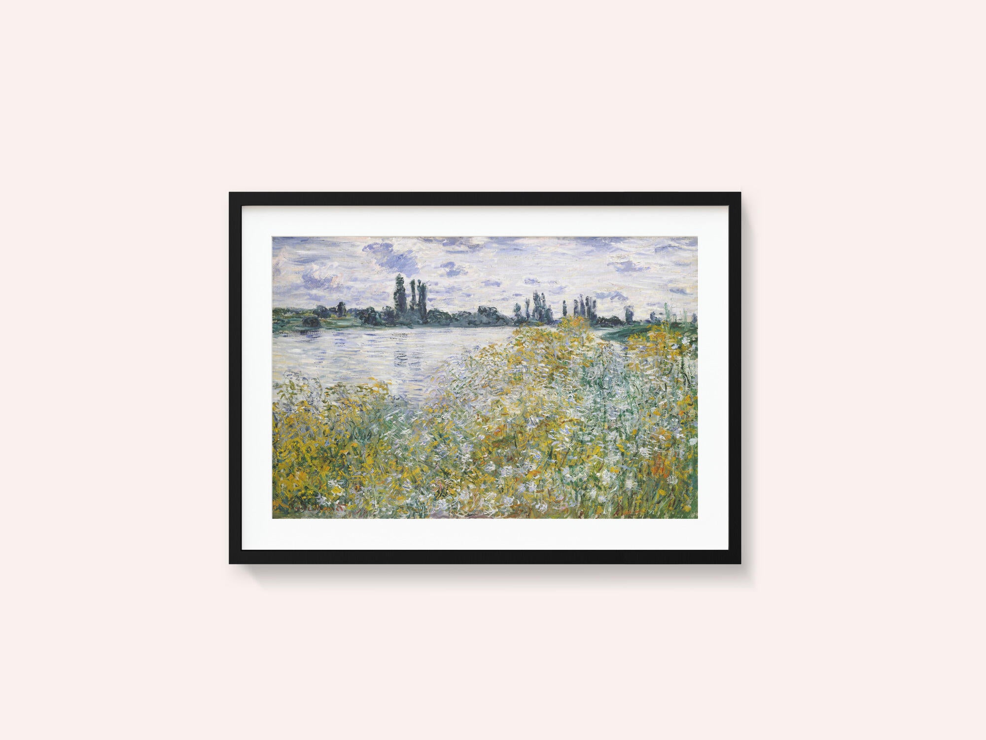 Île Aux Fleurs Near Vétheuil (1880) By Claude Monet