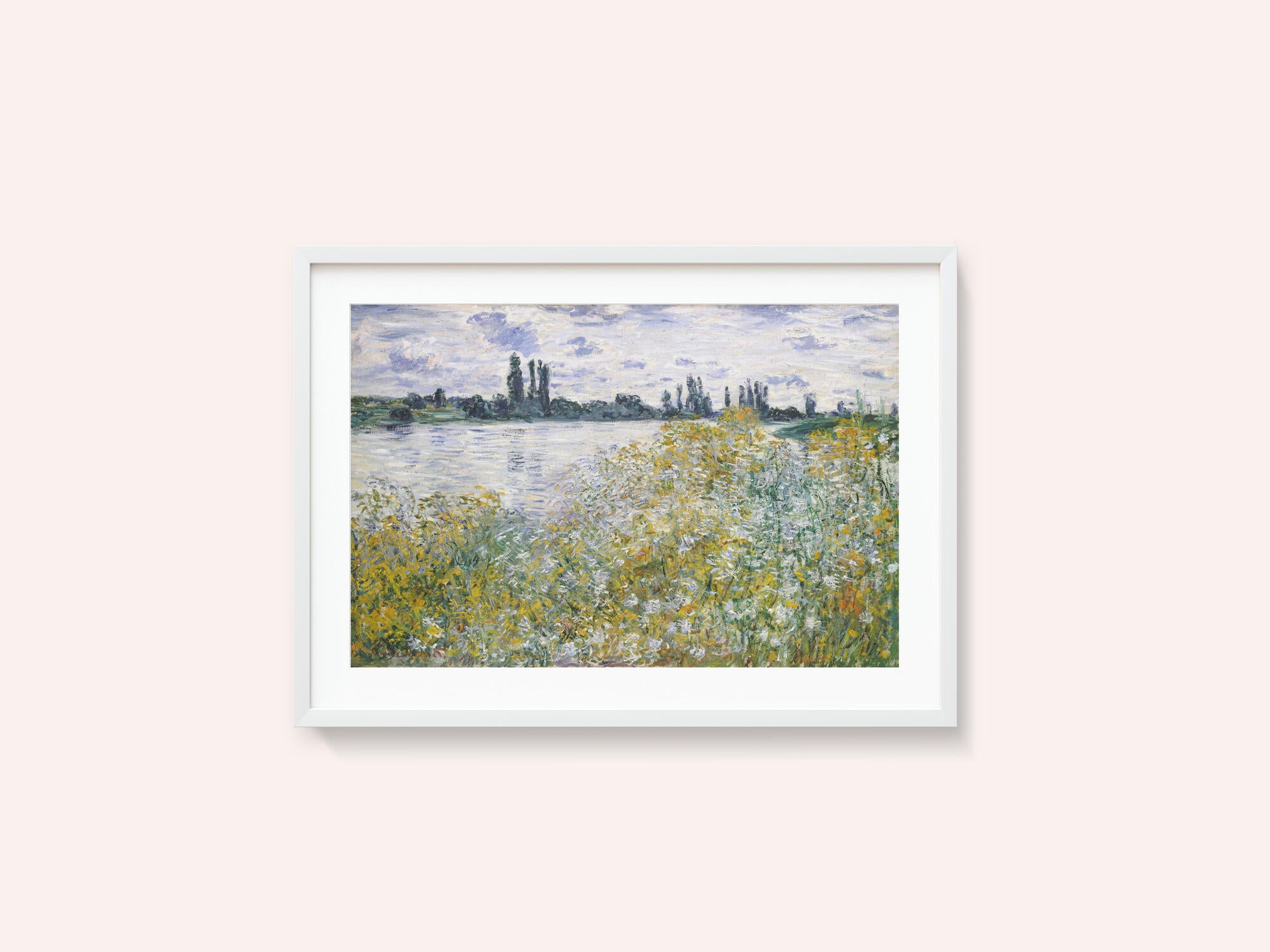 Île Aux Fleurs Near Vétheuil (1880) By Claude Monet