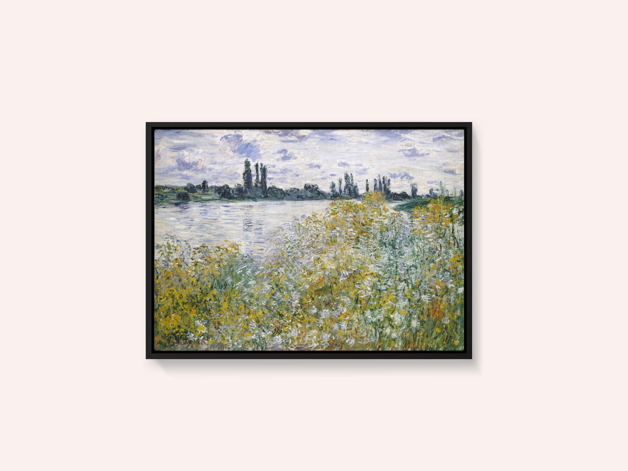 Île Aux Fleurs Near Vétheuil (1880) By Claude Monet