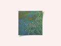 Irises By Claude Monet