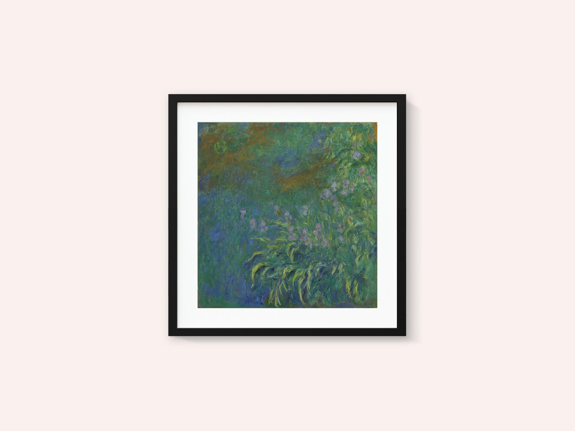 Irises By Claude Monet