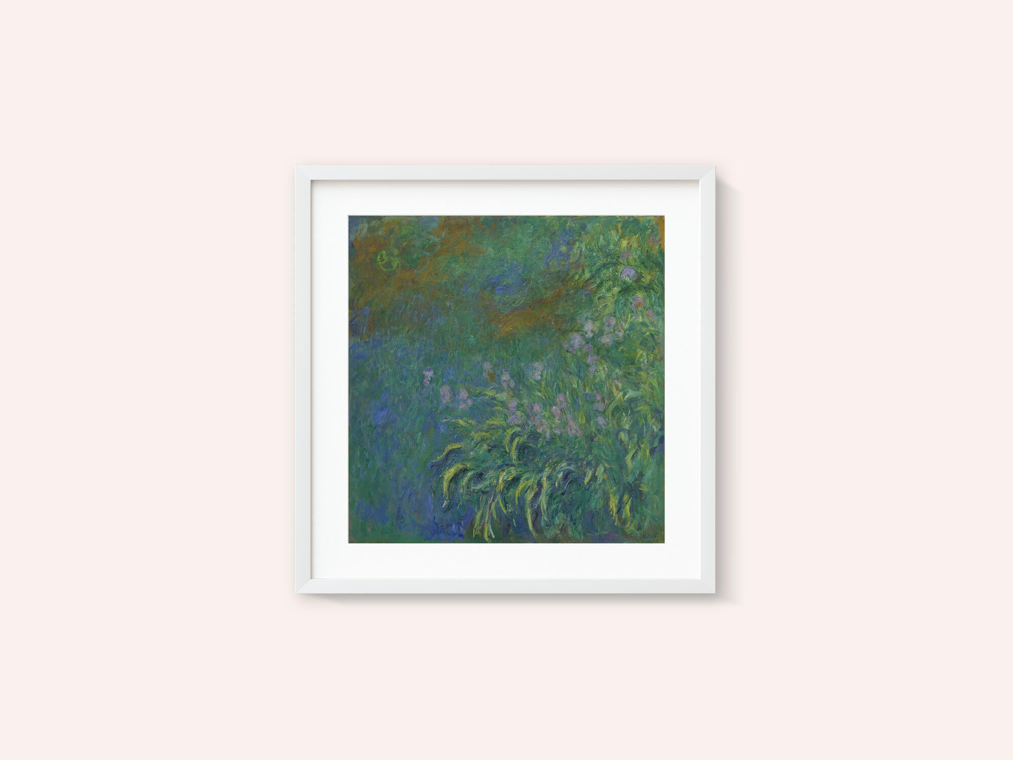Irises By Claude Monet