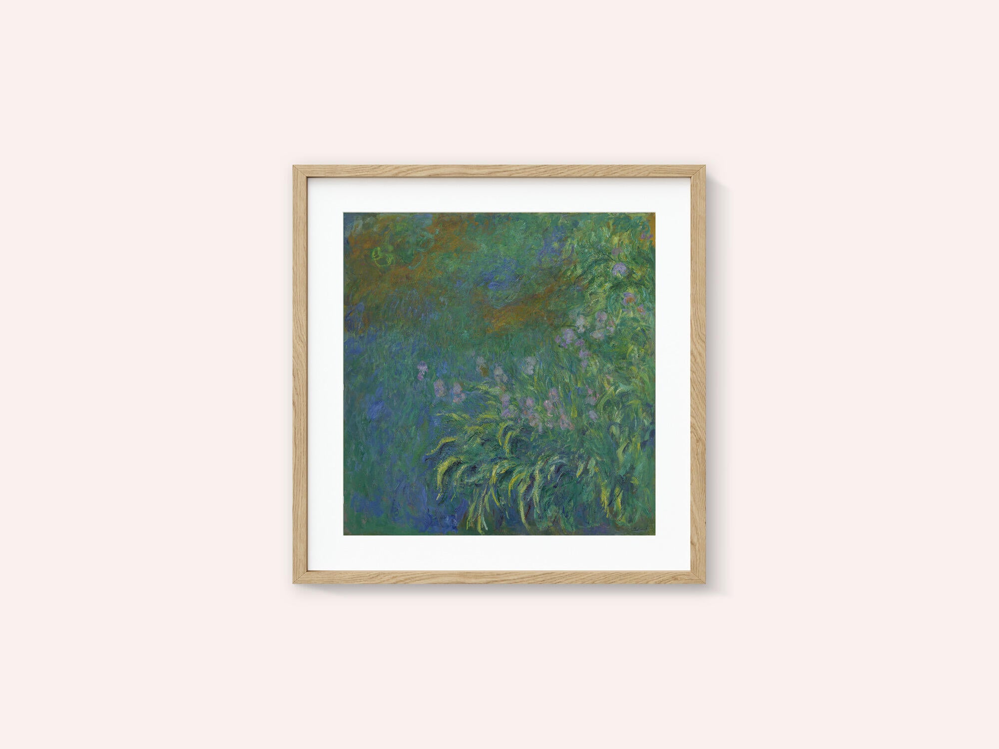 Irises By Claude Monet