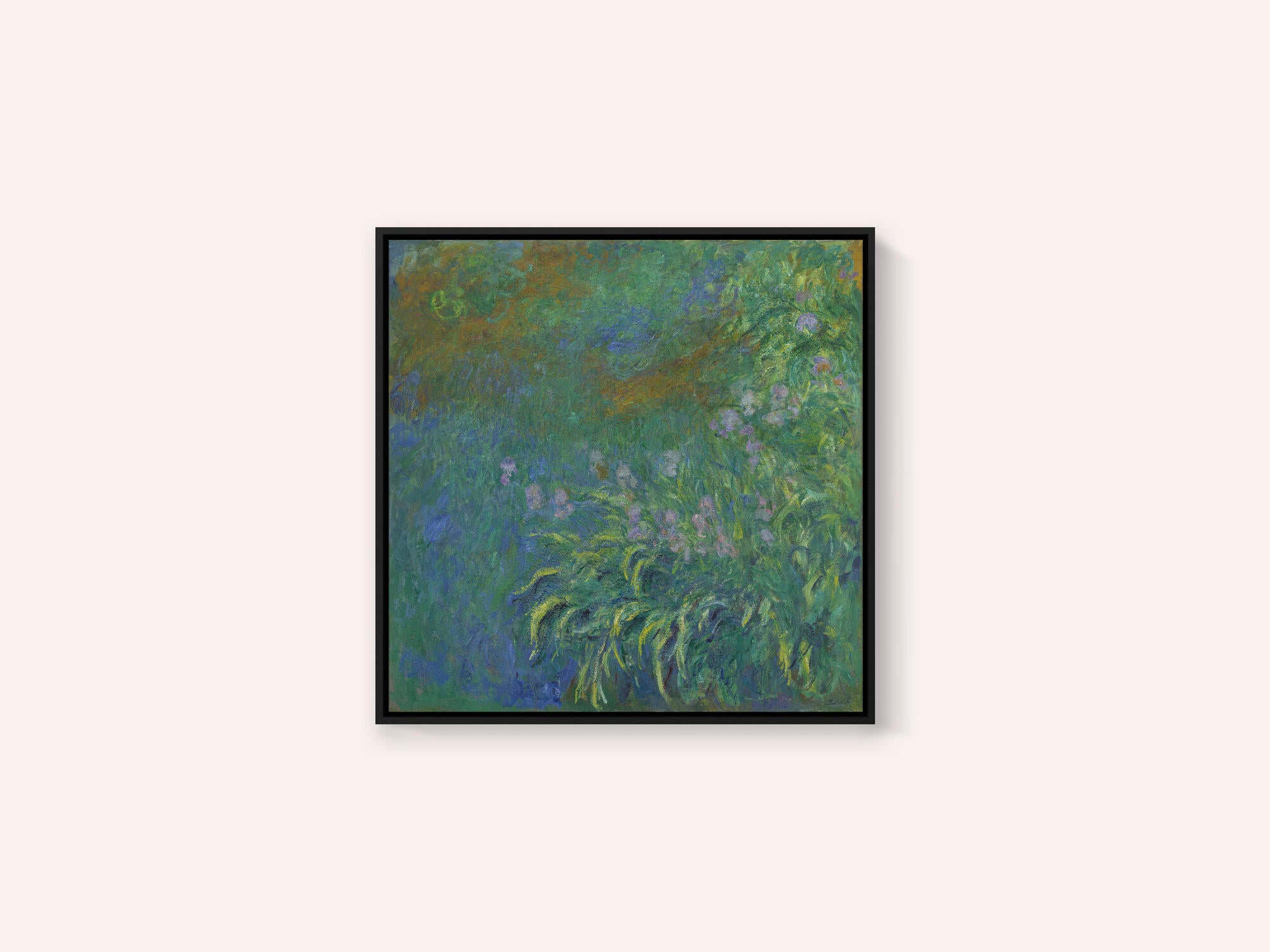 Irises By Claude Monet