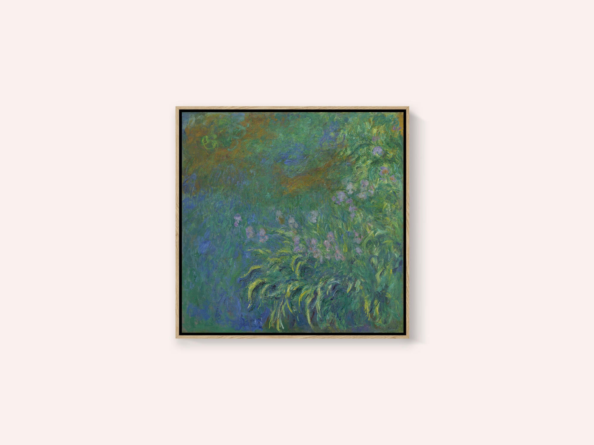 Irises By Claude Monet
