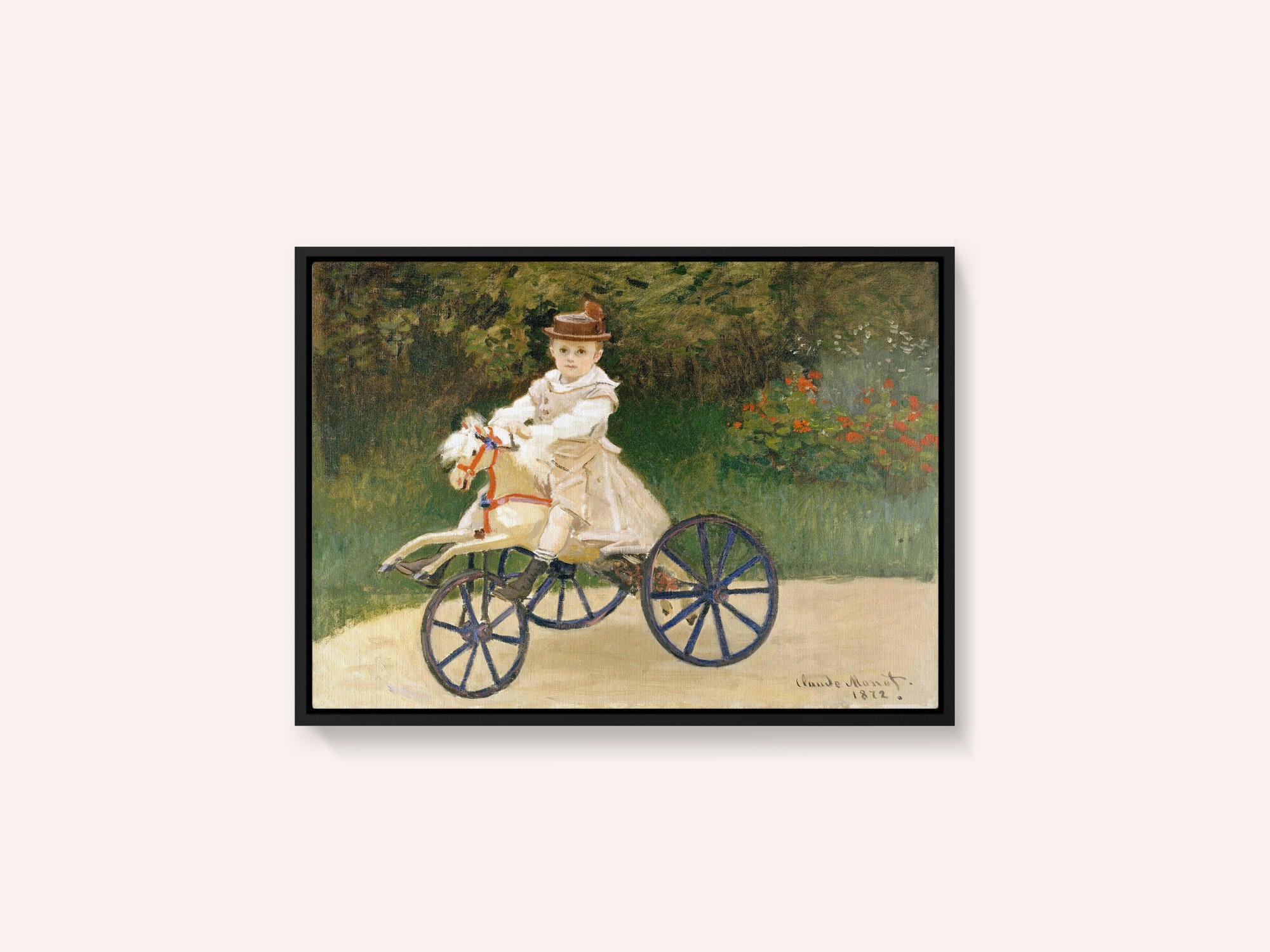 Jean Monet On His Hobby Horse (1872) By Claude Monet