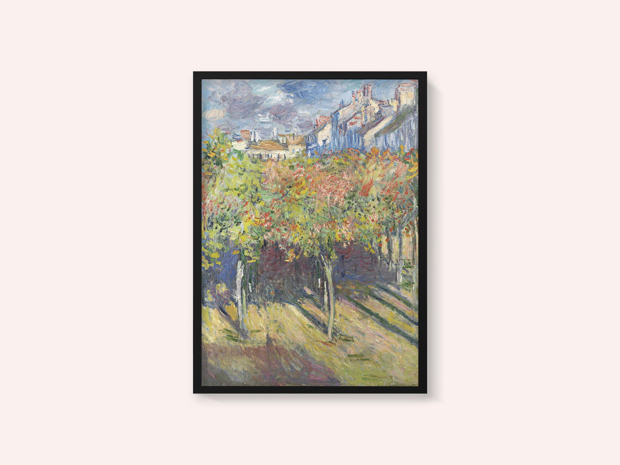 Le Cours Du 14 Juillet Vu De La Maison De Claude Monet