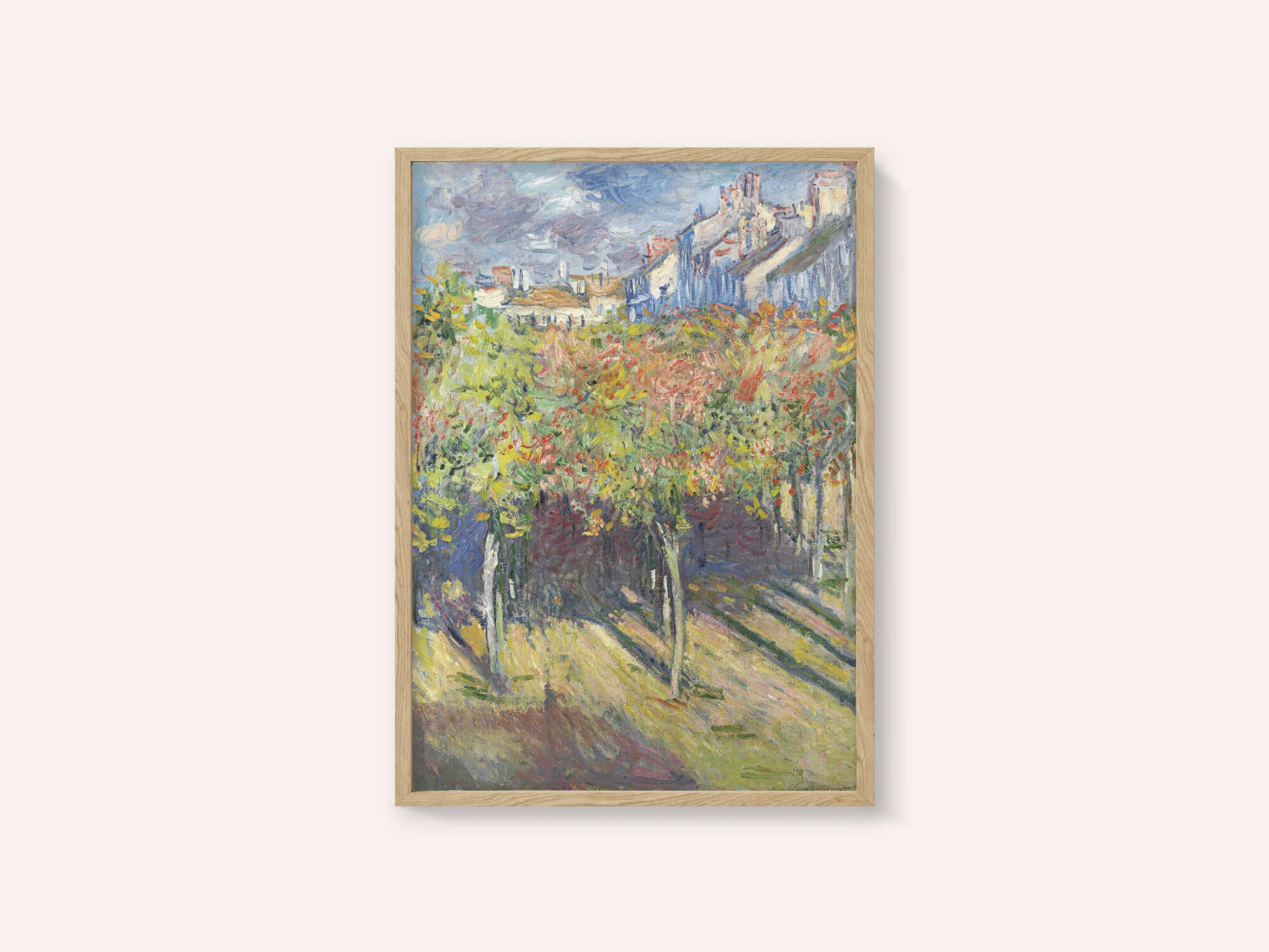 Le Cours Du 14 Juillet Vu De La Maison De Claude Monet