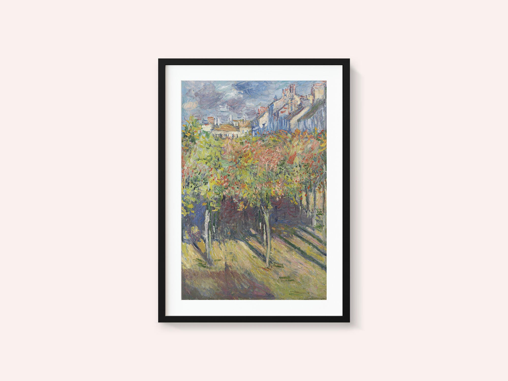 Le Cours Du 14 Juillet Vu De La Maison De Claude Monet