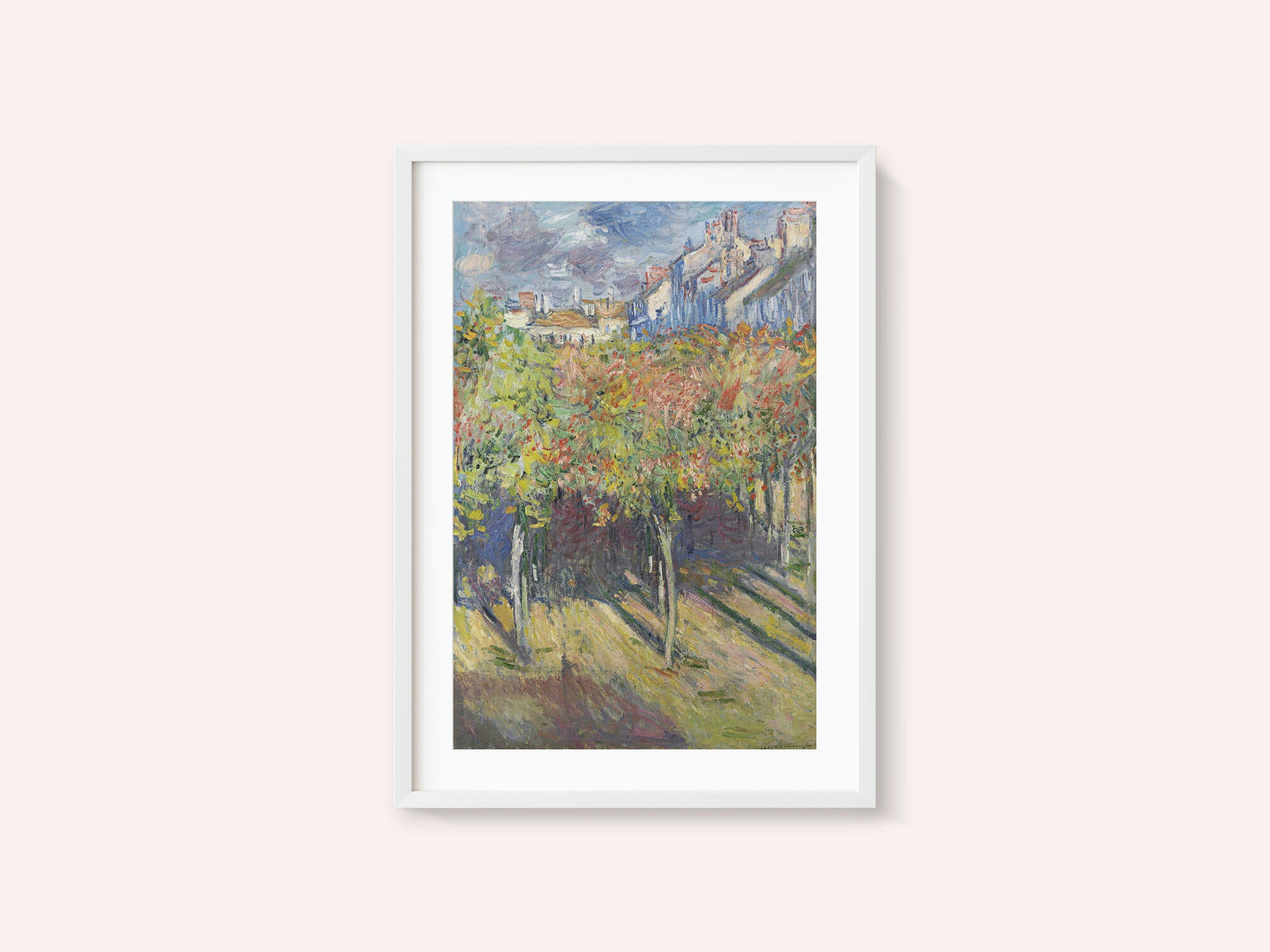 Le Cours Du 14 Juillet Vu De La Maison De Claude Monet