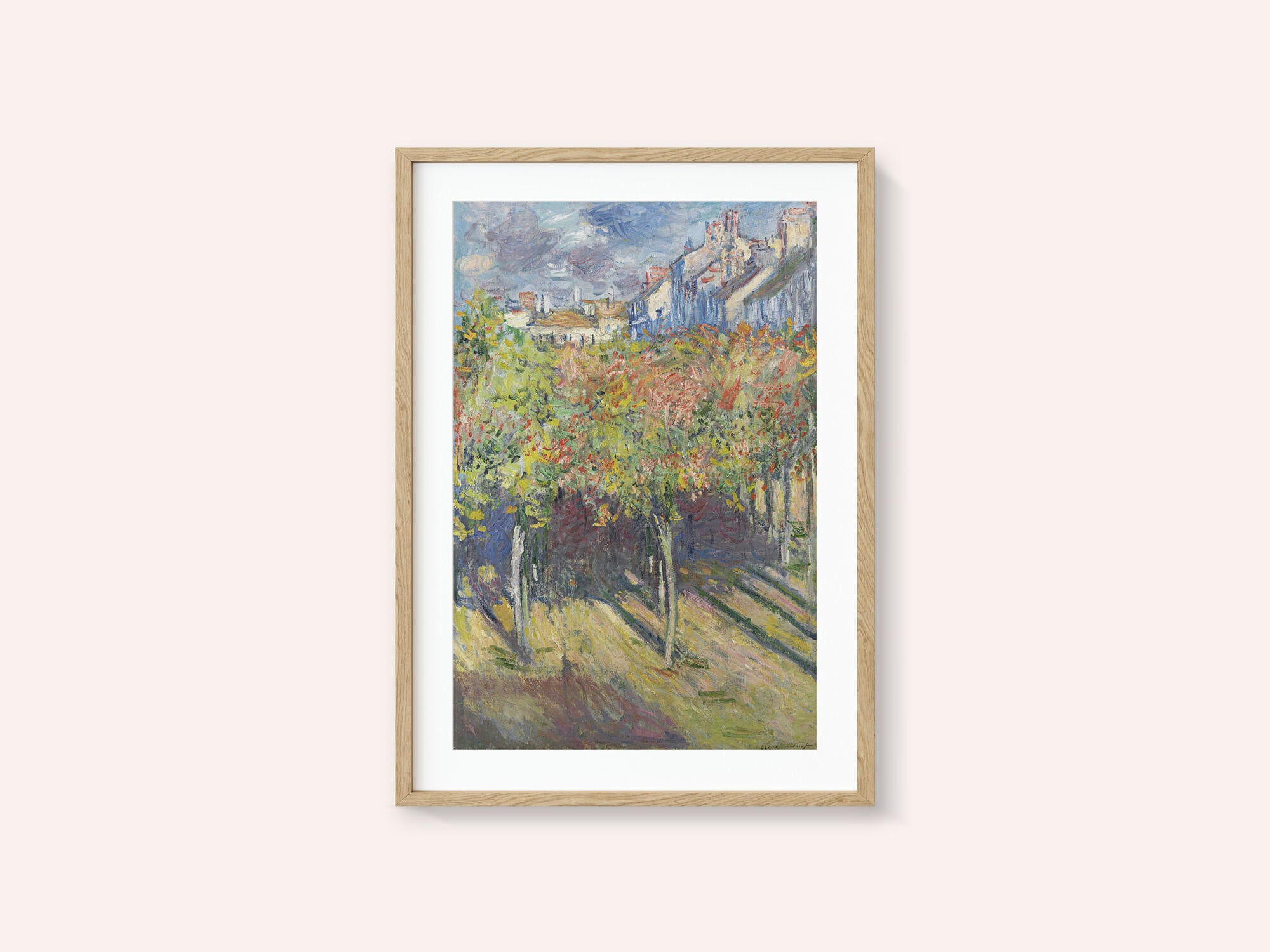 Le Cours Du 14 Juillet Vu De La Maison De Claude Monet