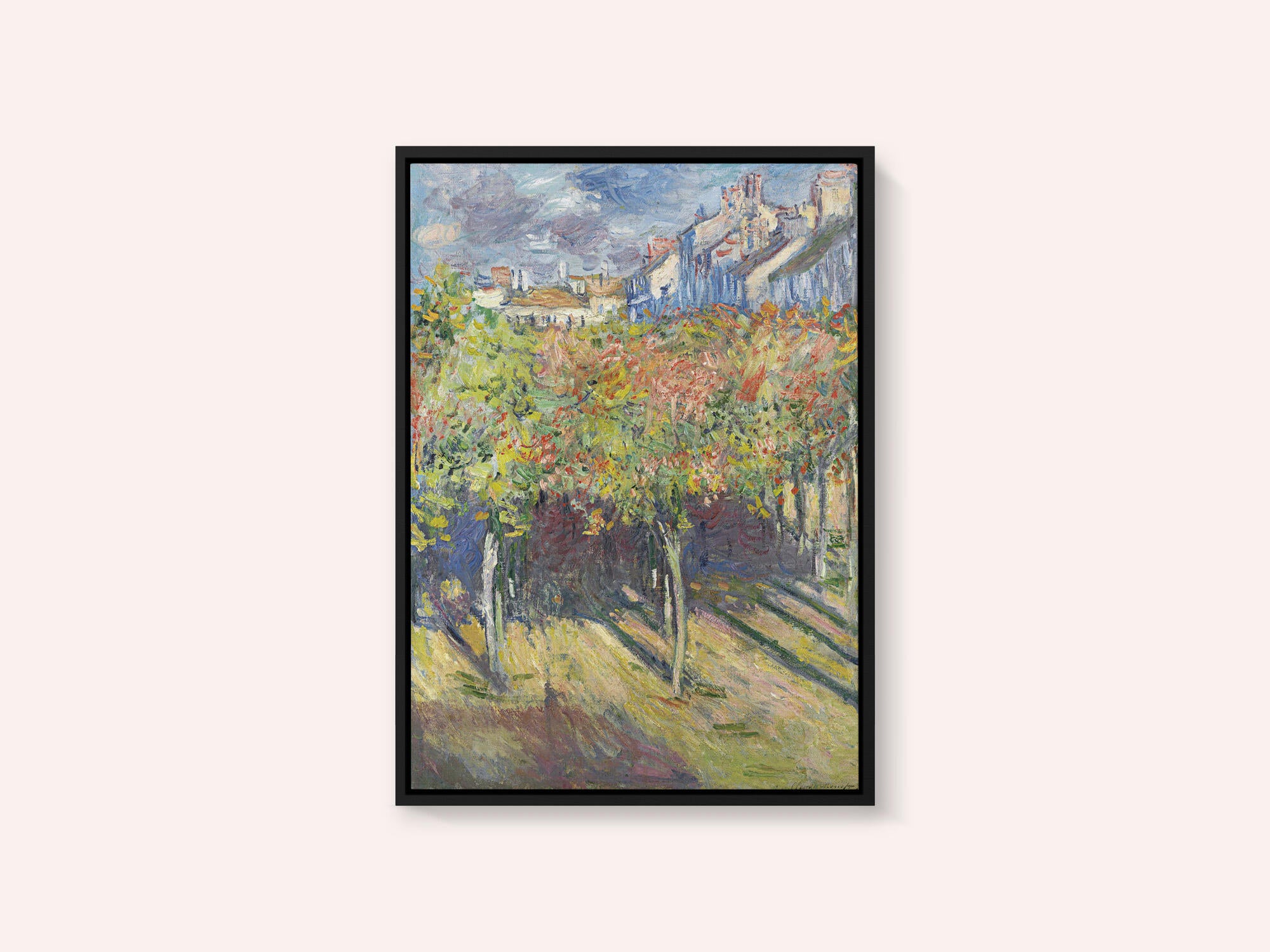 Le Cours Du 14 Juillet Vu De La Maison De Claude Monet