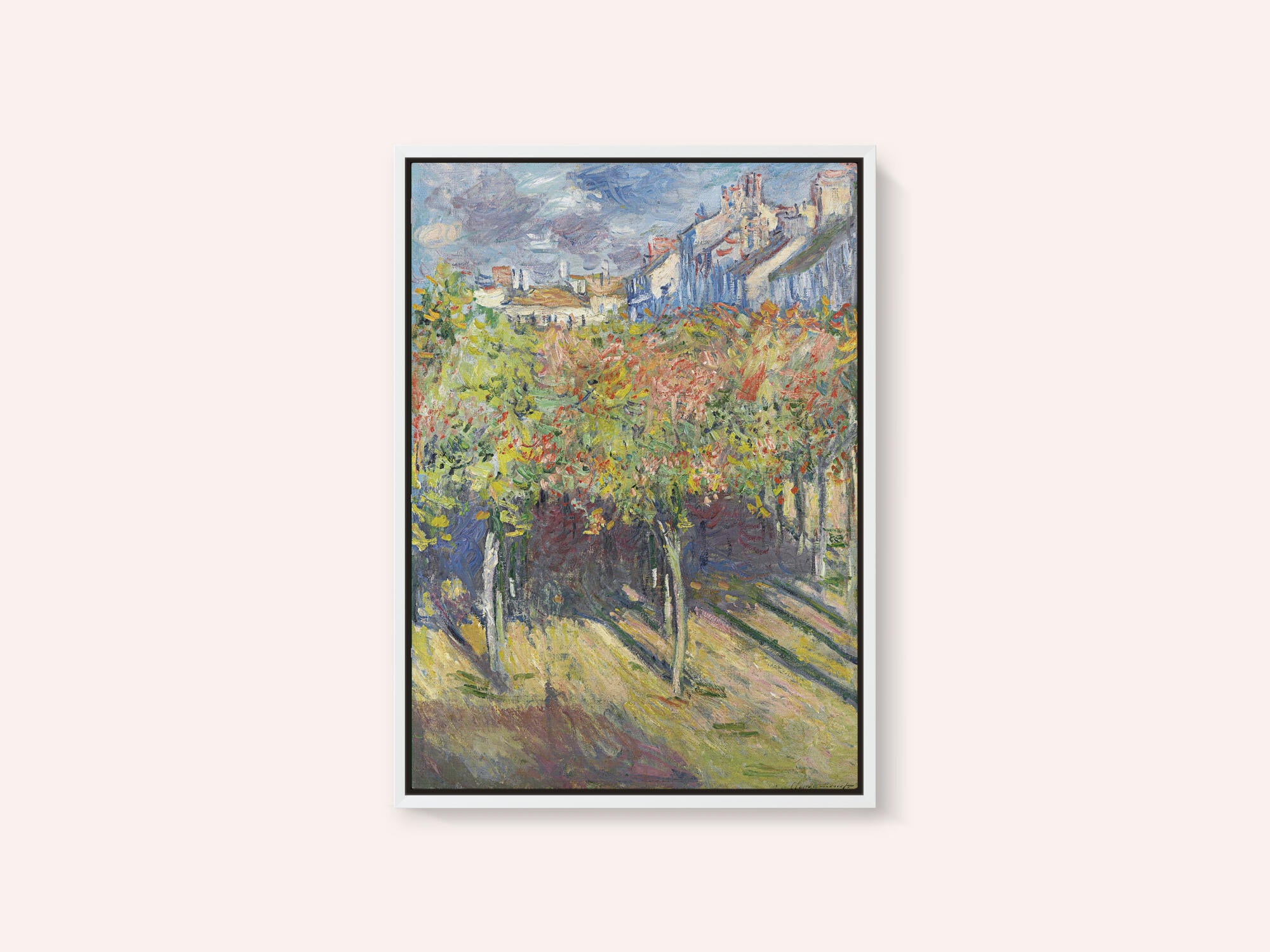 Le Cours Du 14 Juillet Vu De La Maison De Claude Monet