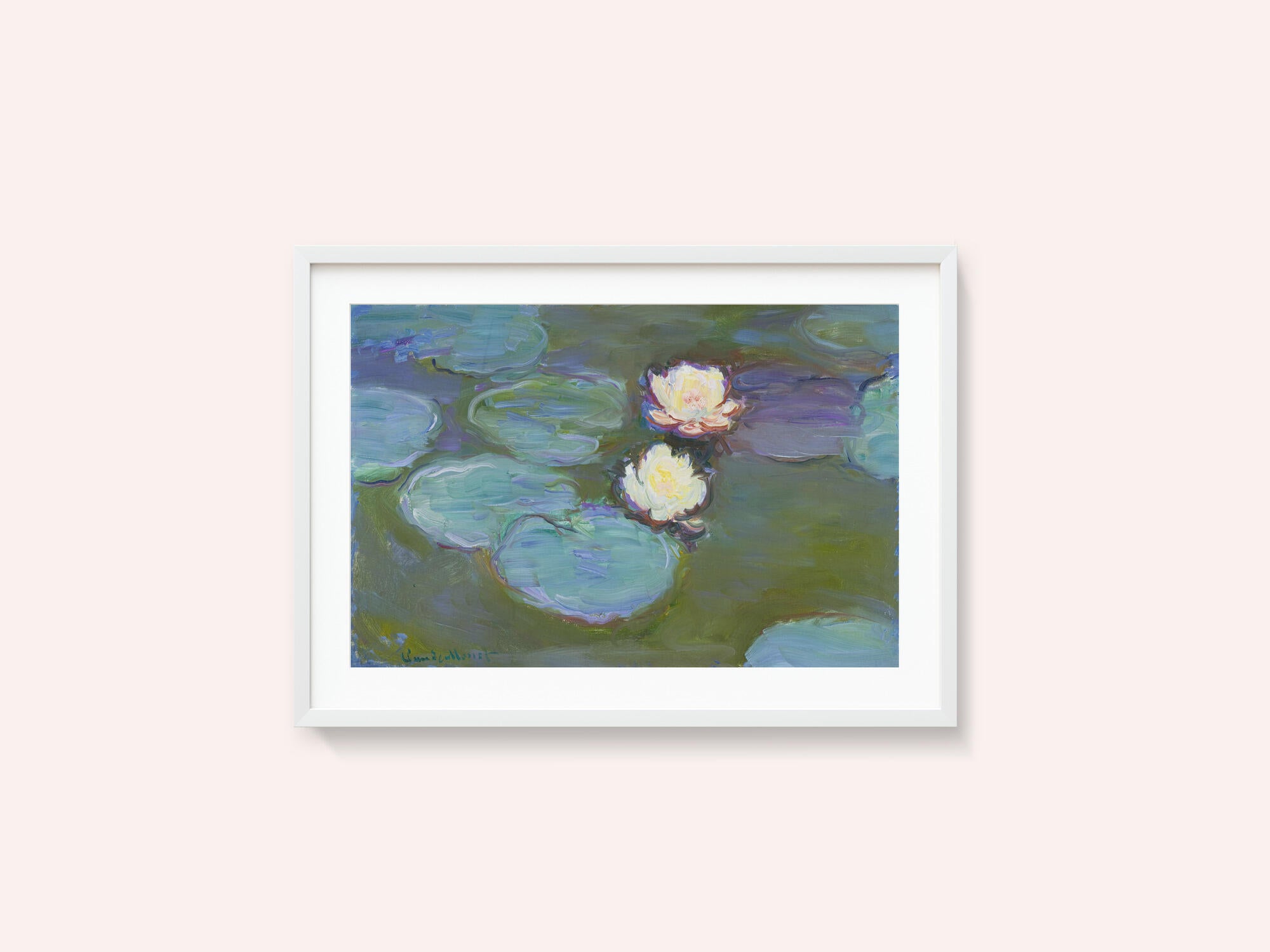 Nympheas (1897–1898) By Claude Monet.