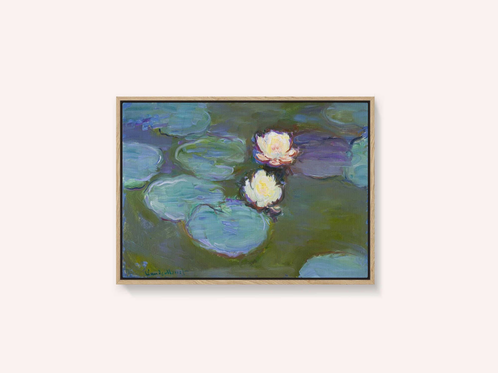 Nympheas (1897–1898) By Claude Monet.