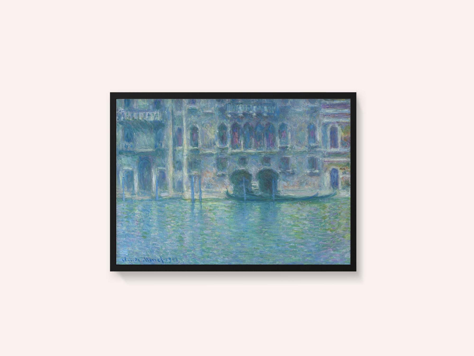 Palazzo Da Mula, Venice (1908) By Claude Monet