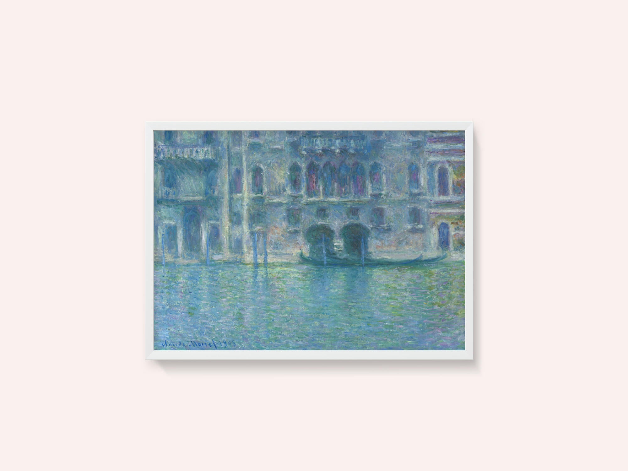 Palazzo Da Mula, Venice (1908) By Claude Monet