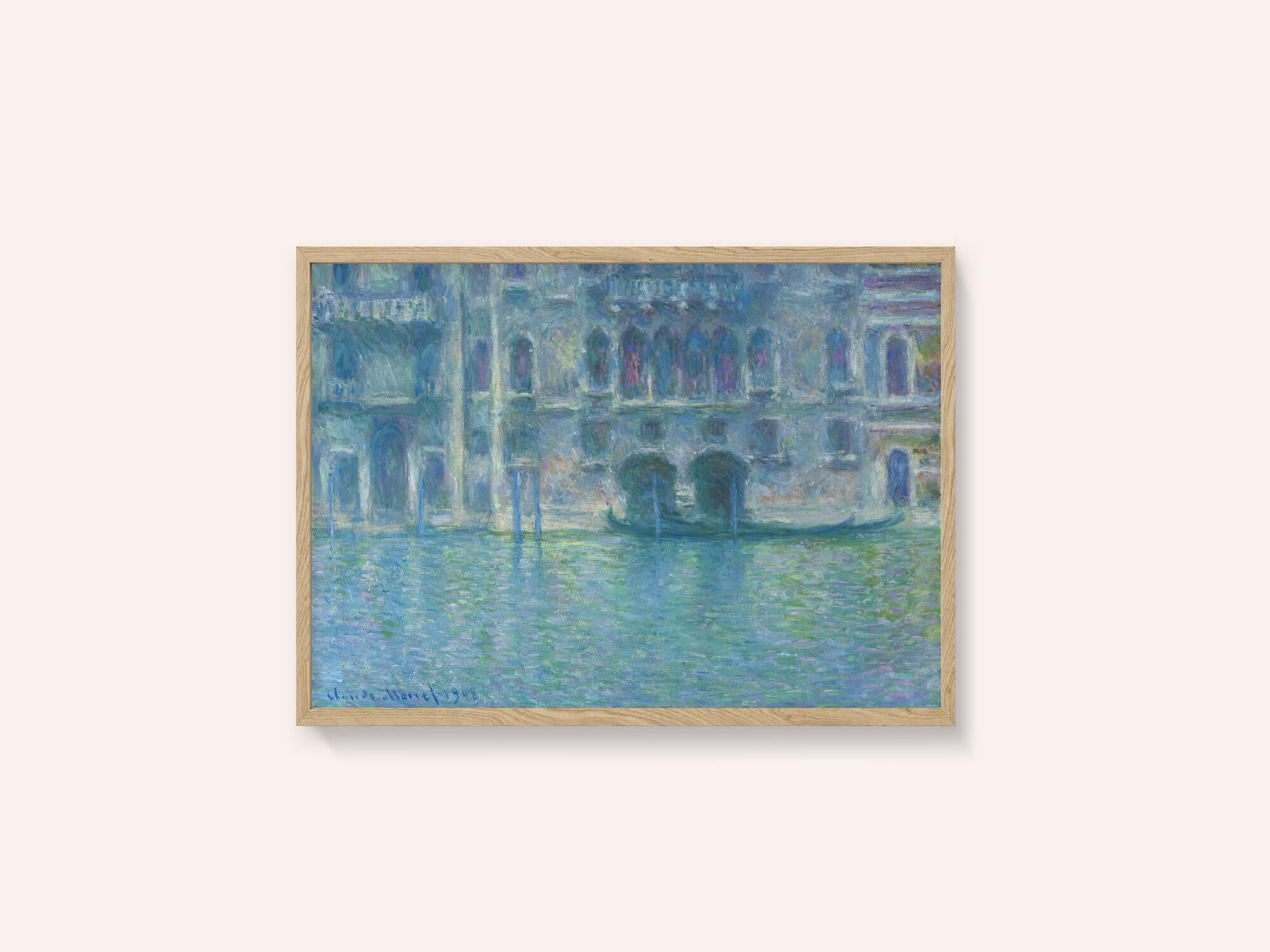 Palazzo Da Mula, Venice (1908) By Claude Monet