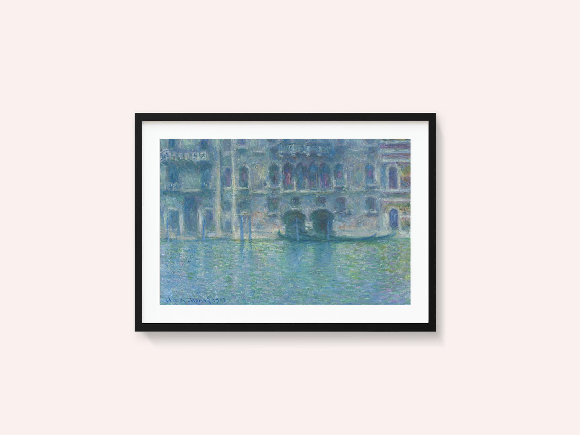 Palazzo Da Mula, Venice (1908) By Claude Monet