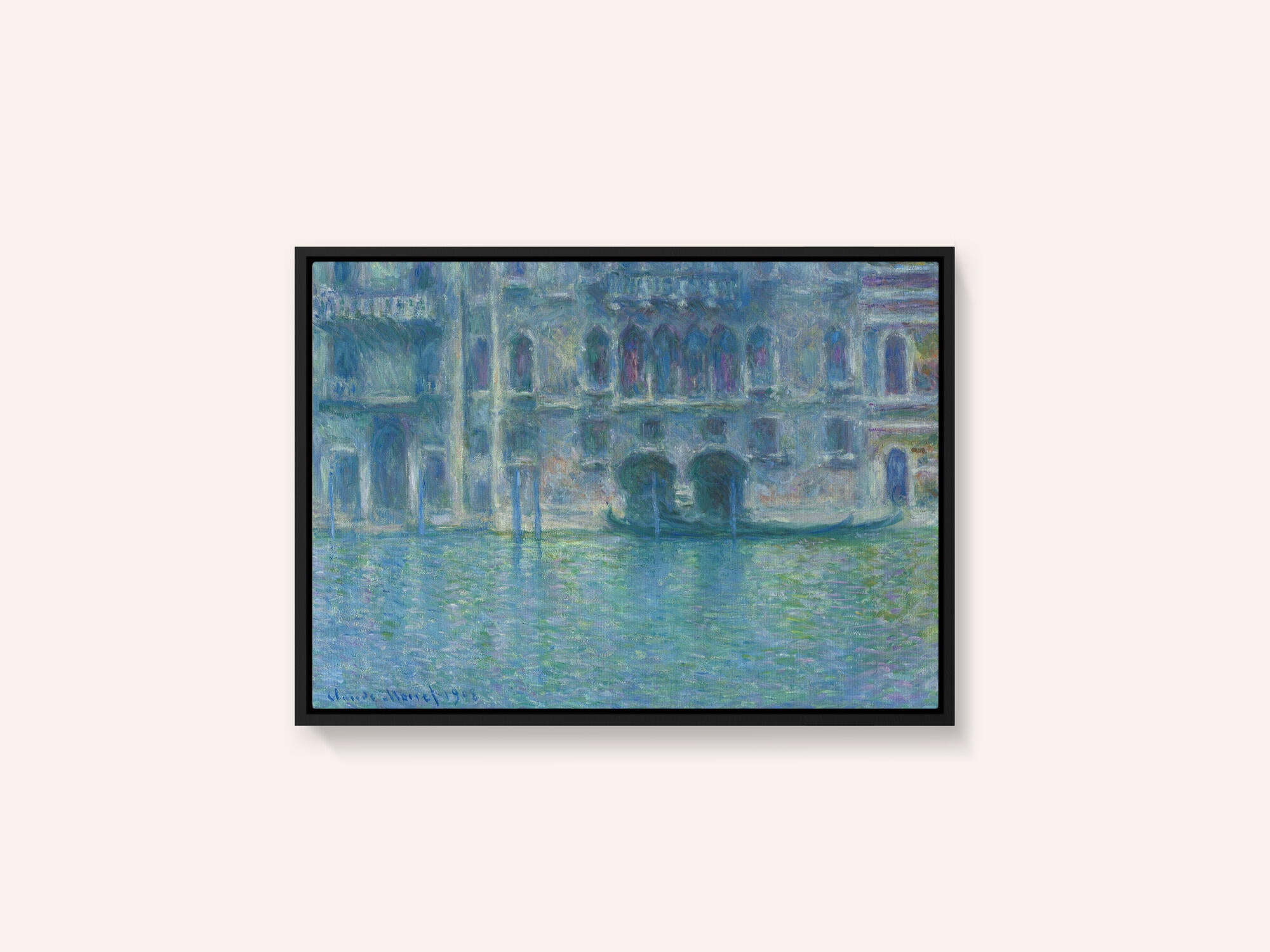 Palazzo Da Mula, Venice (1908) By Claude Monet