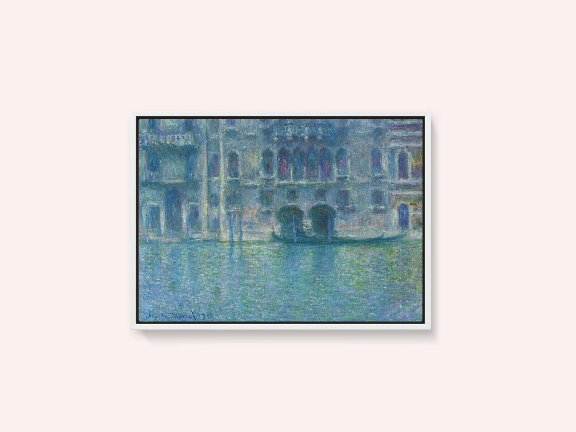 Palazzo Da Mula, Venice (1908) By Claude Monet