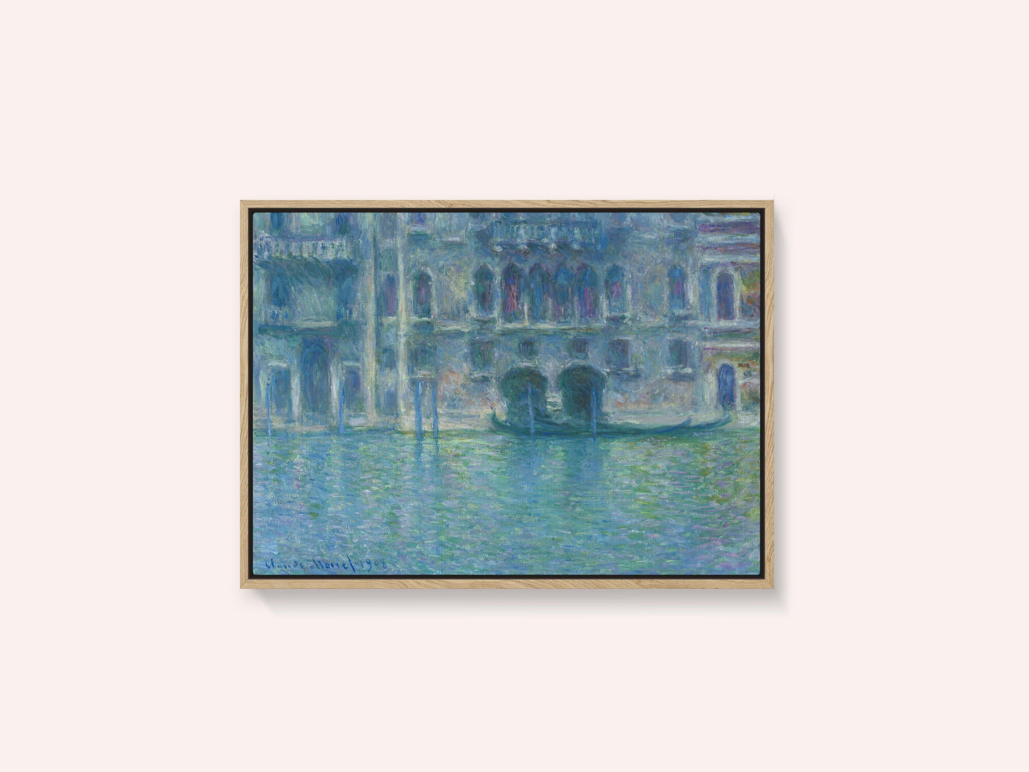 Palazzo Da Mula, Venice (1908) By Claude Monet