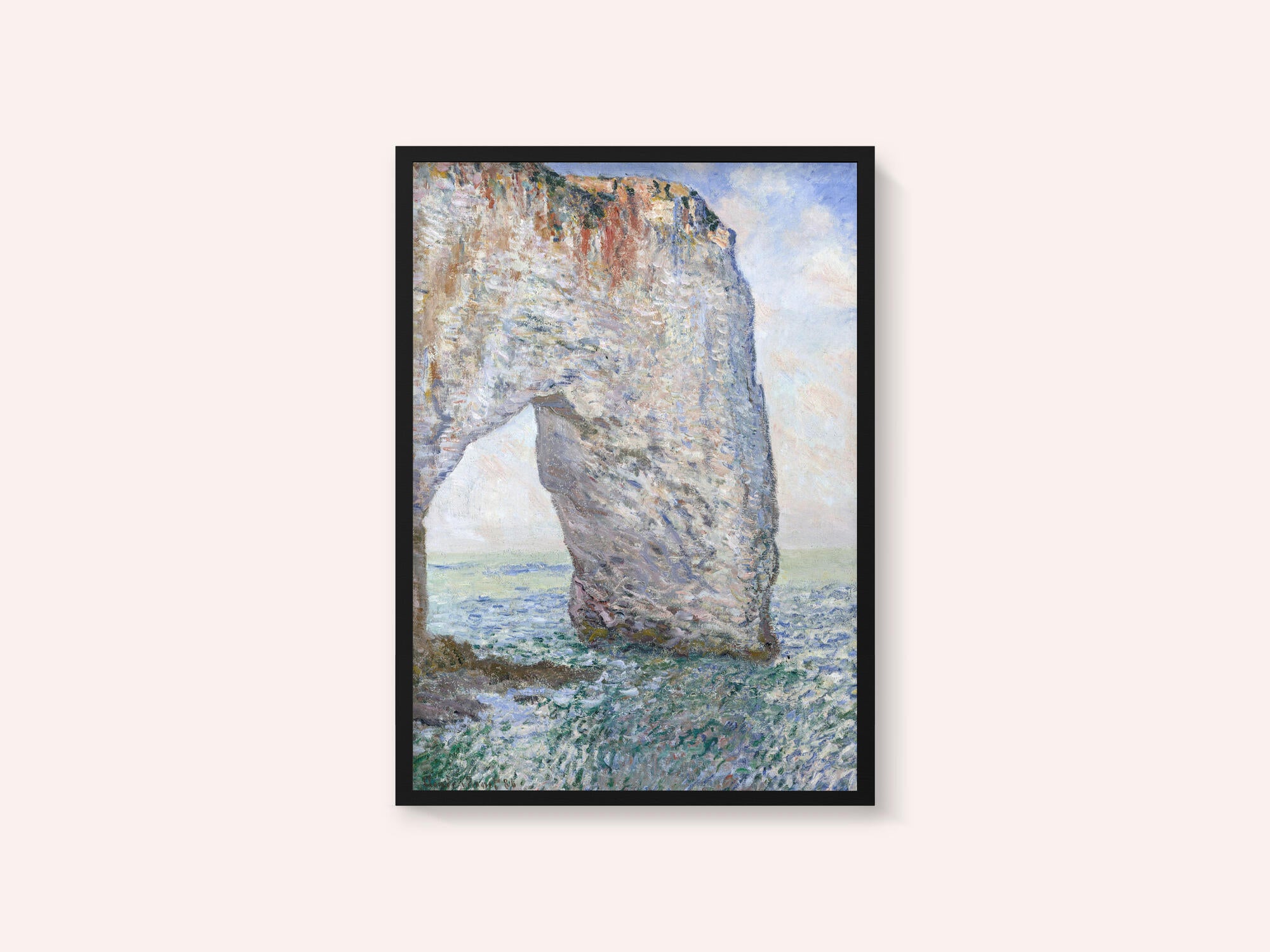 The Manneporte Near Étretat (1886)