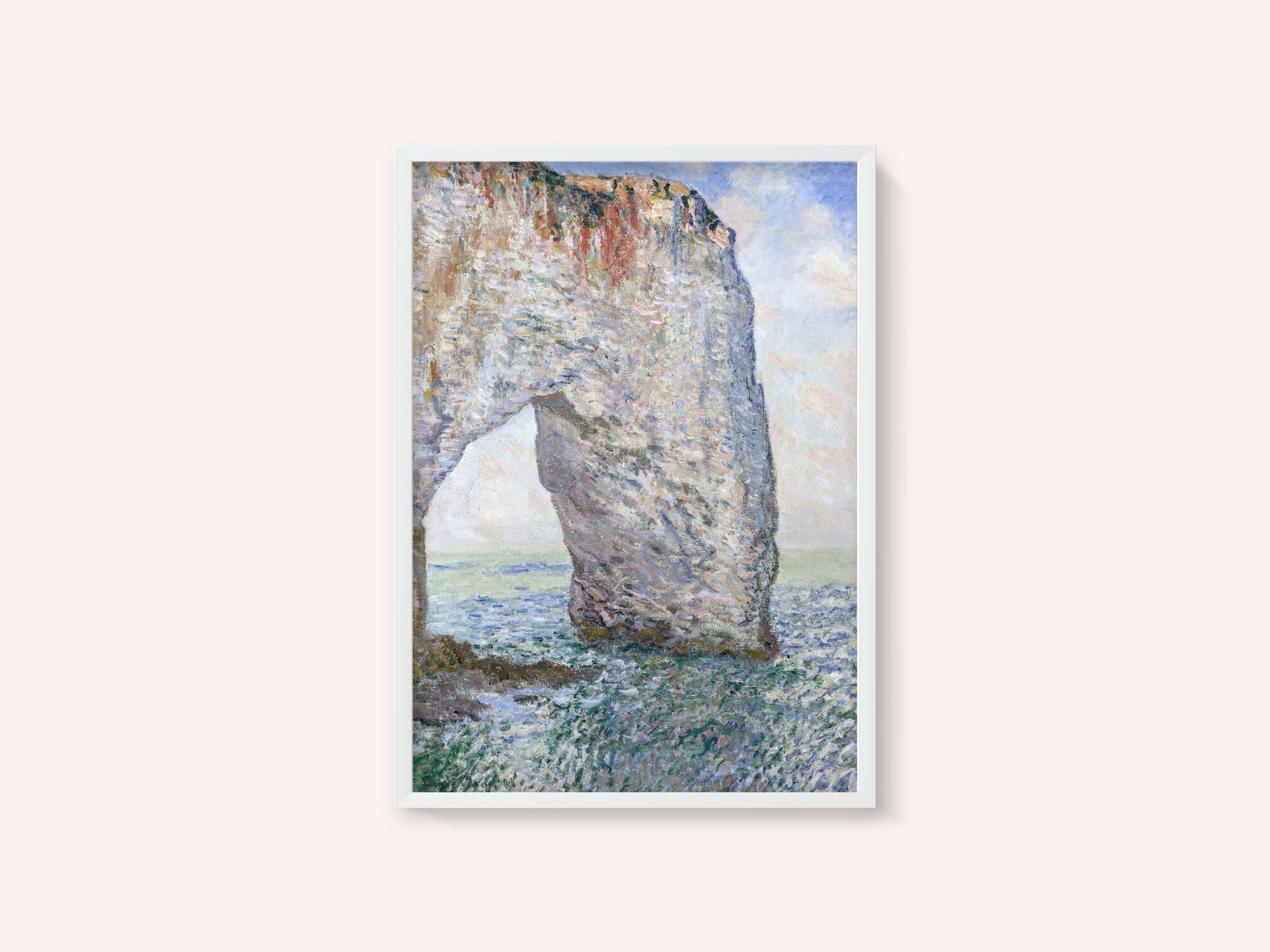 The Manneporte Near Étretat (1886)