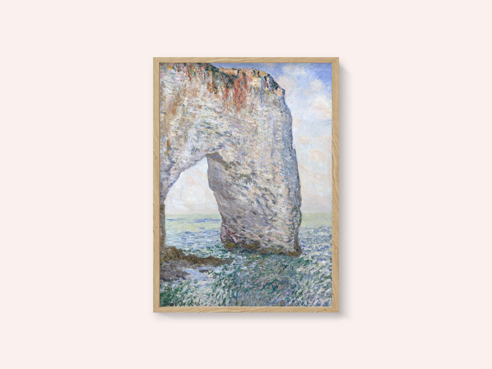 The Manneporte Near Étretat (1886)