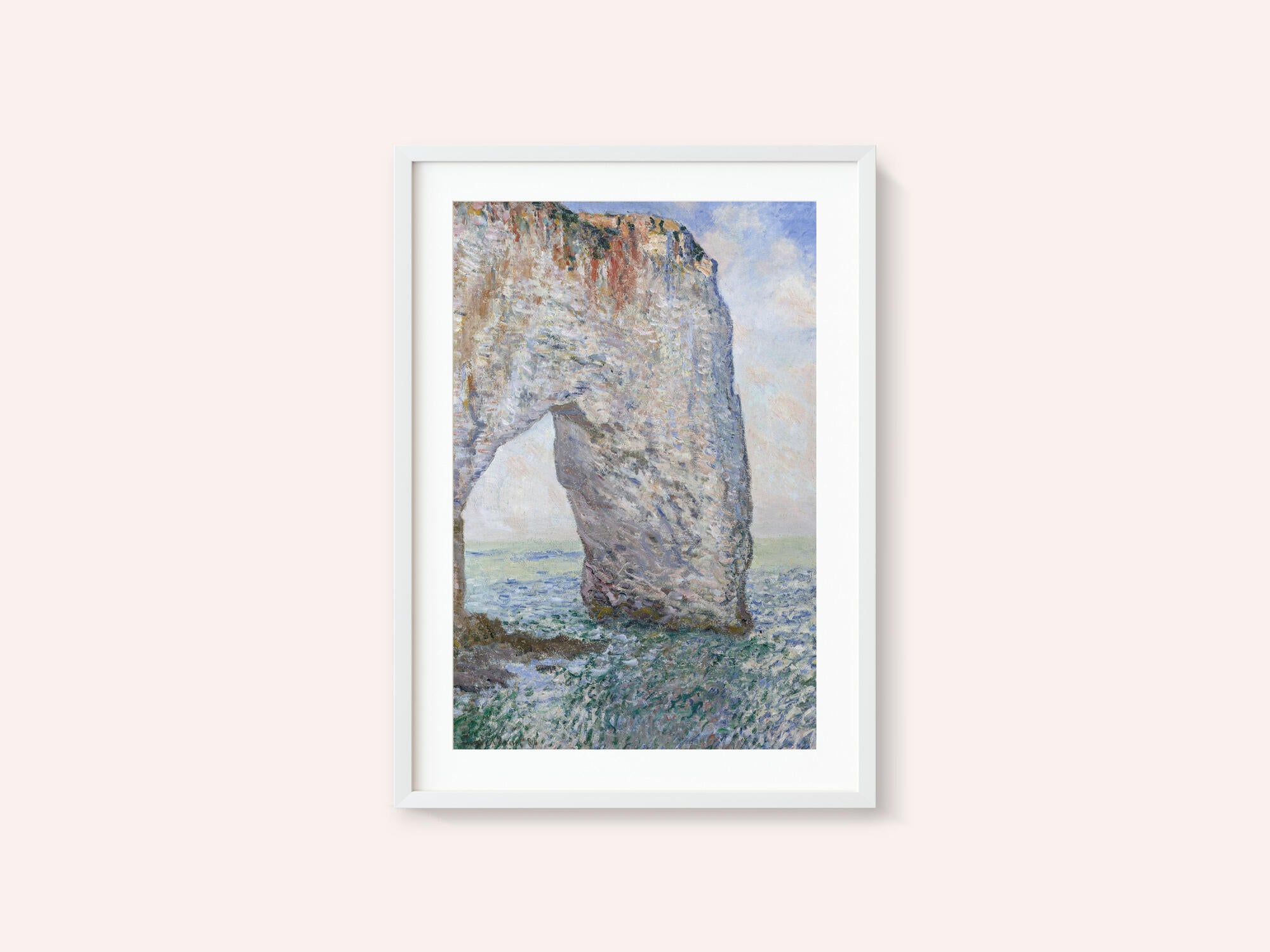 The Manneporte Near Étretat (1886)