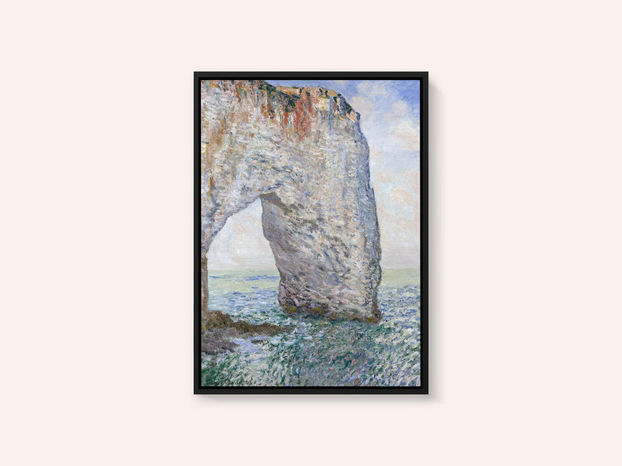 The Manneporte Near Étretat (1886)
