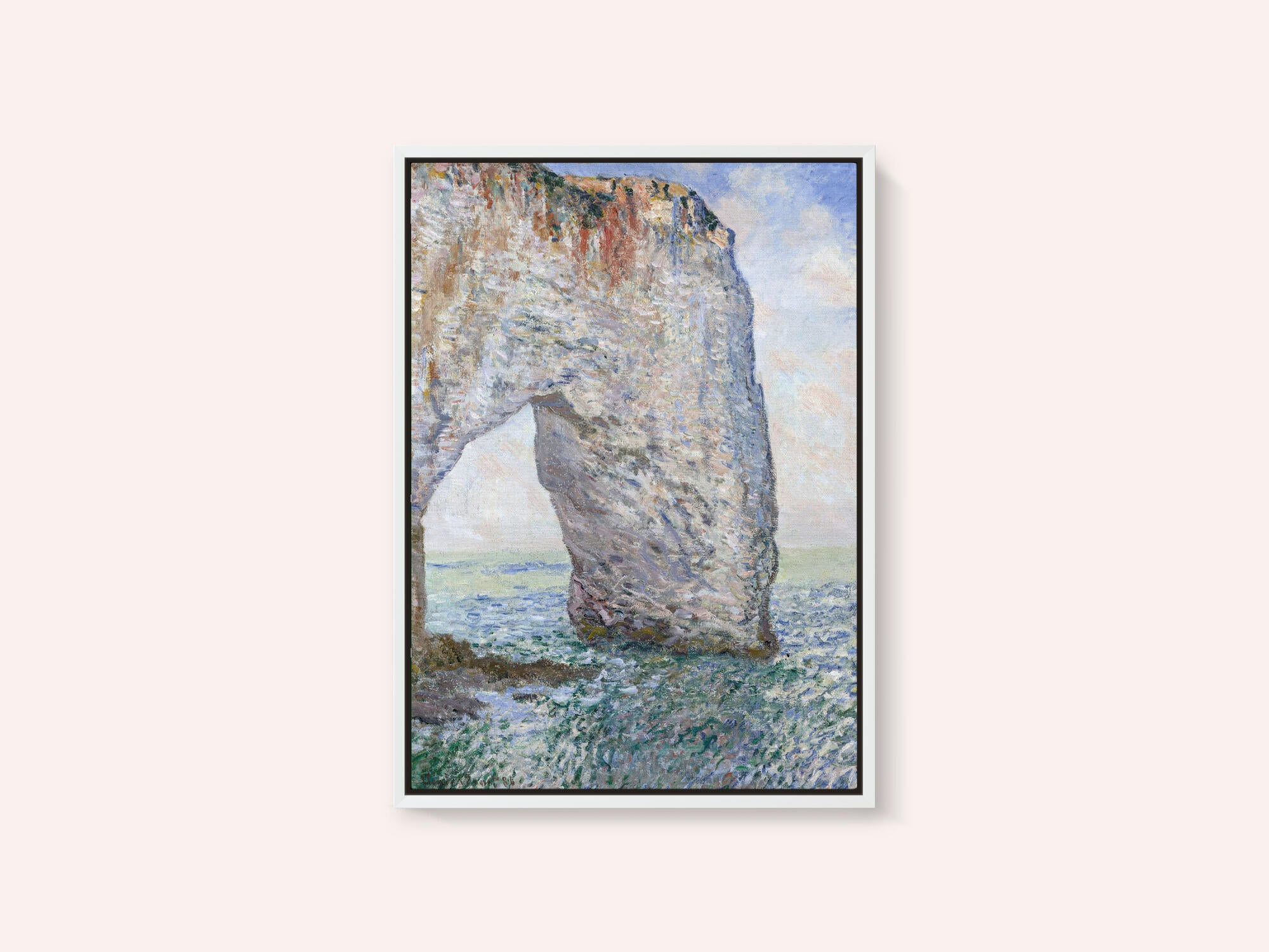 The Manneporte Near Étretat (1886)