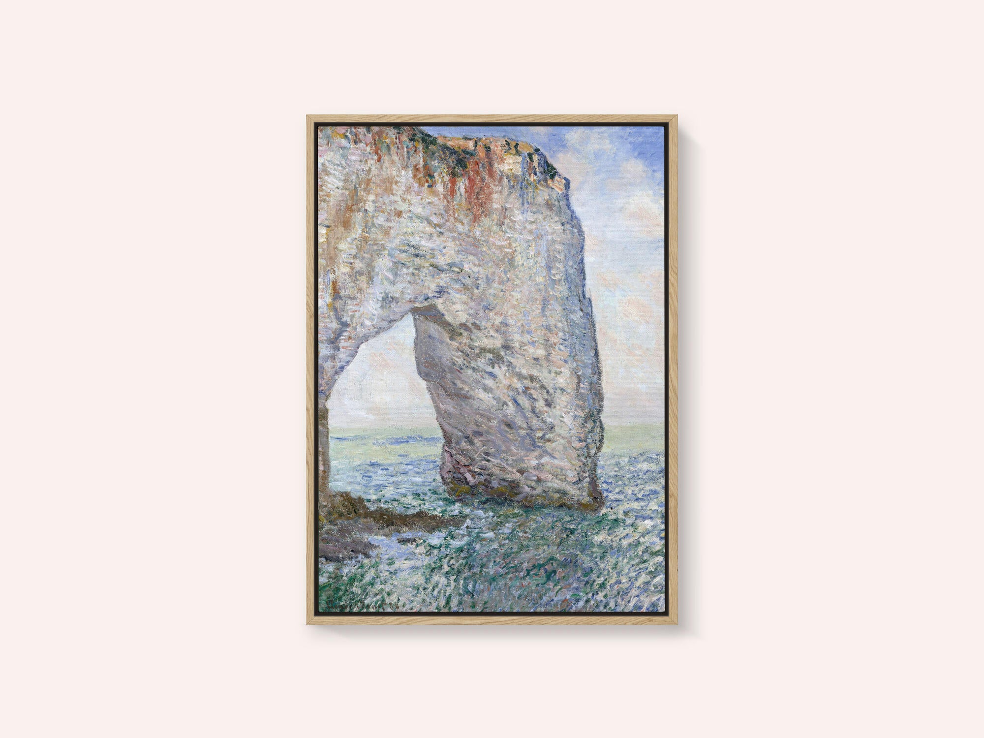 The Manneporte Near Étretat (1886)