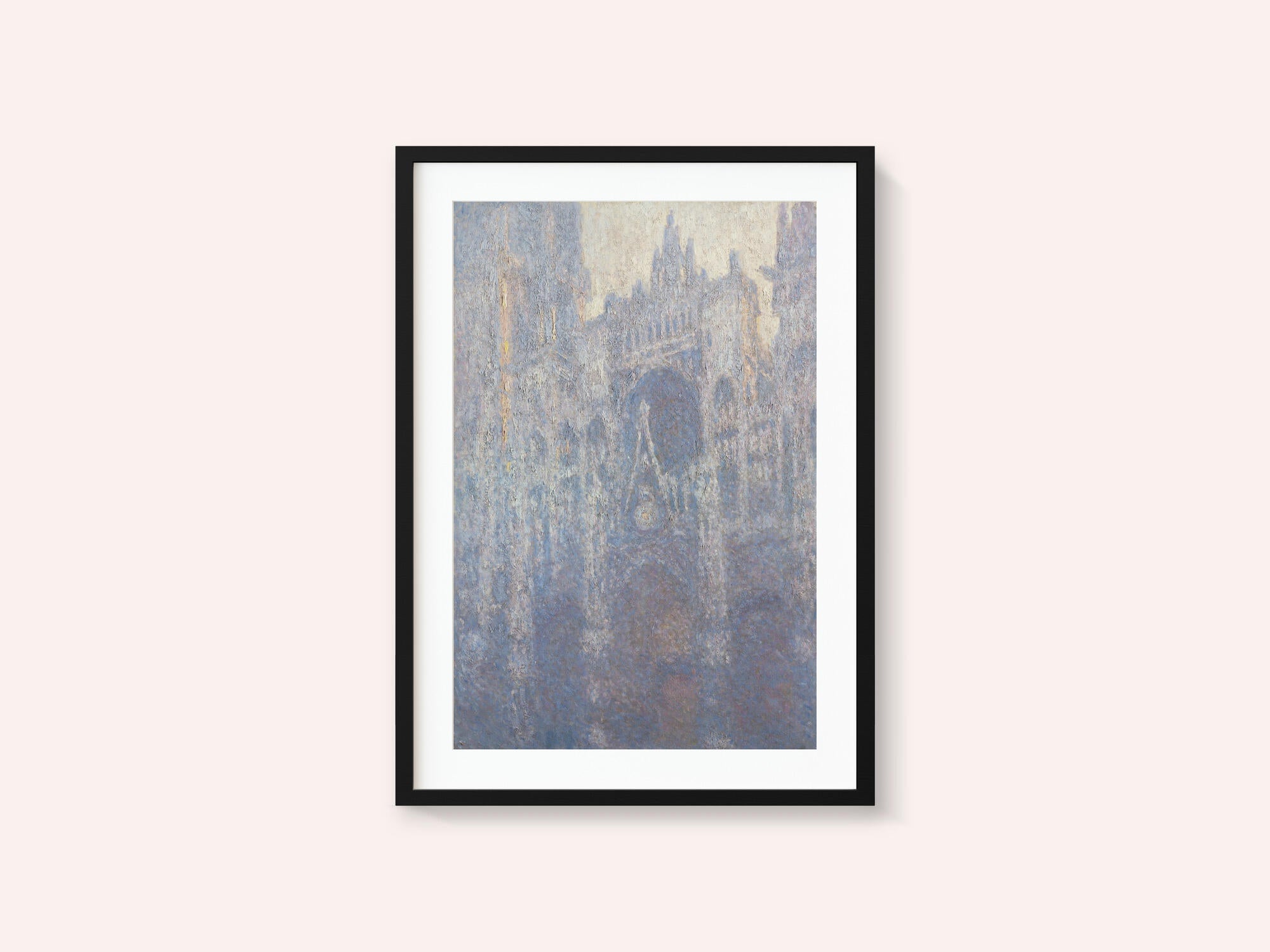 The Portal of Rouen Cathedral In Morning Light (1894)