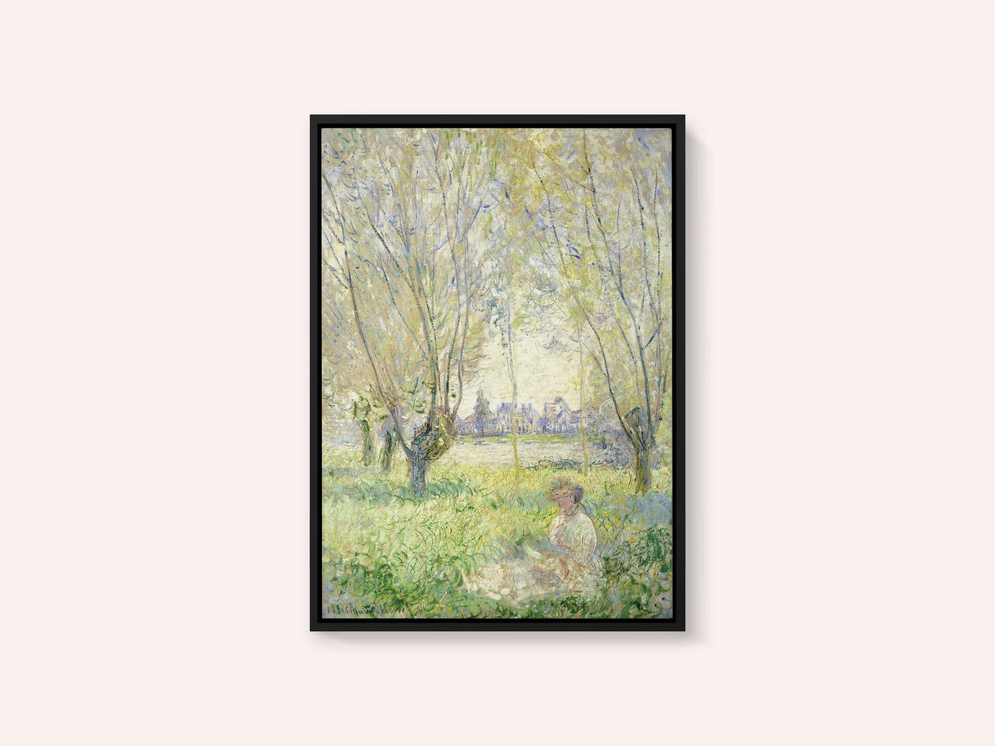 Woman Seated Under the Willows (1880)