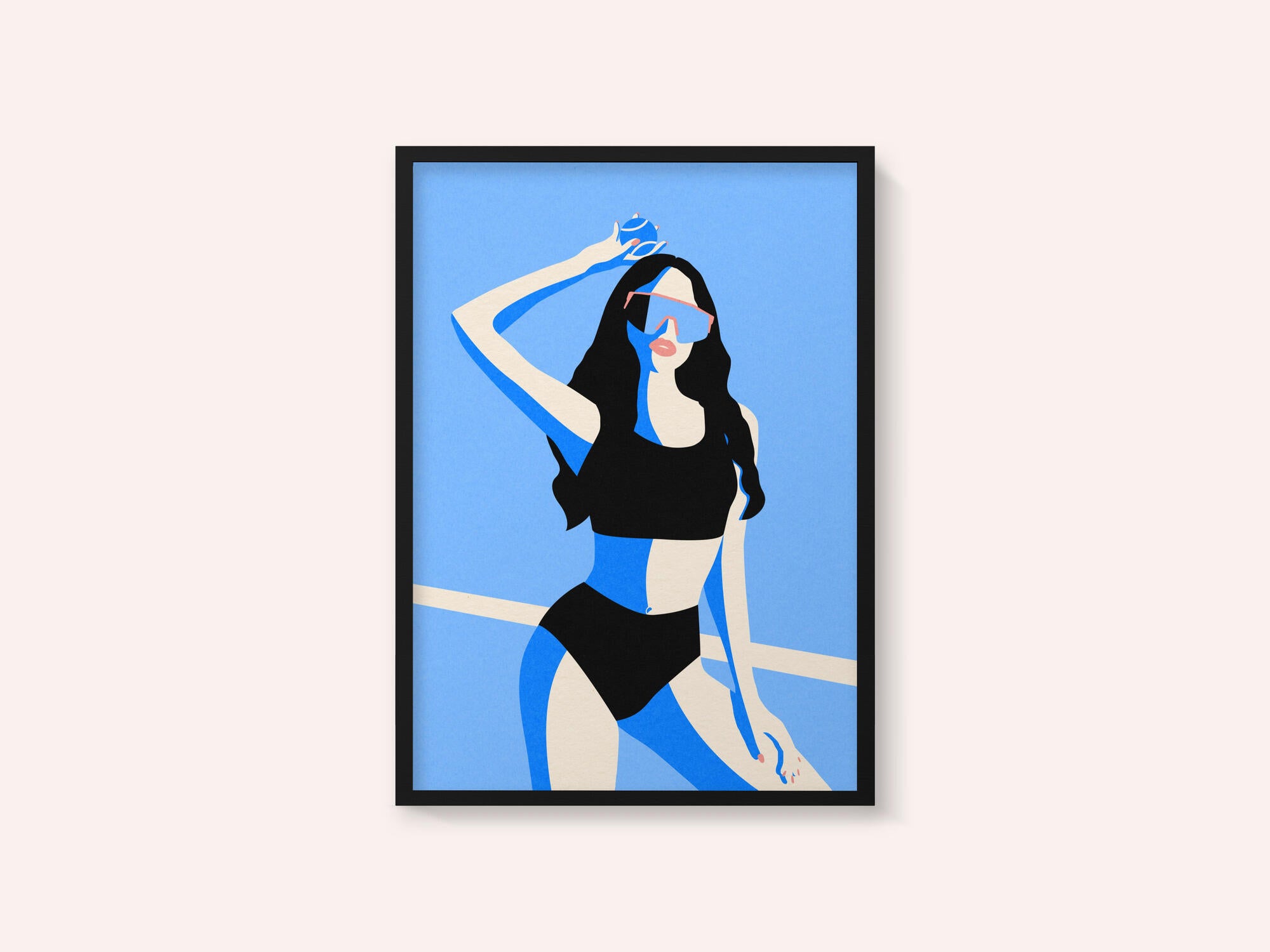 Blue Sport Girl