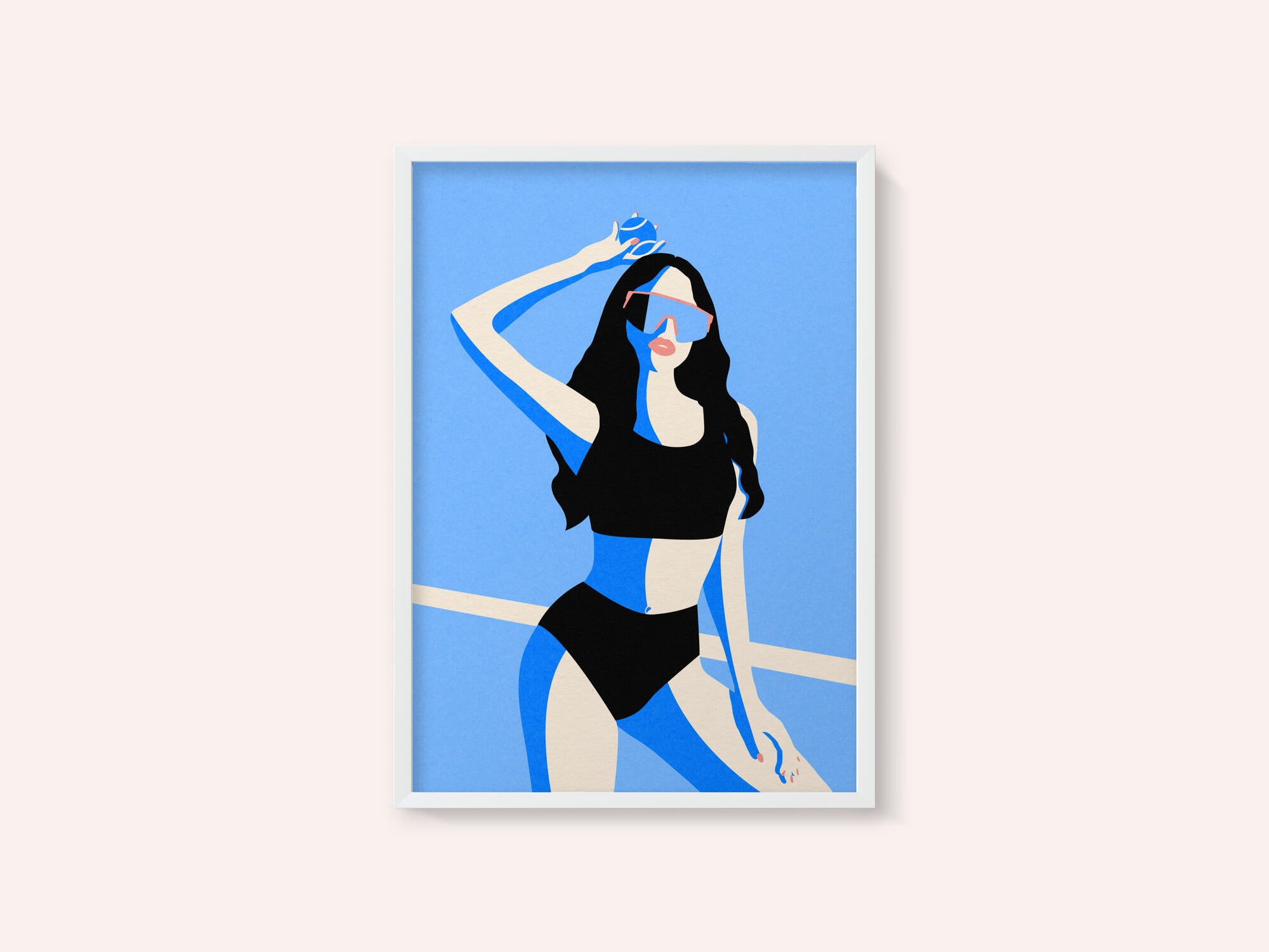 Blue Sport Girl