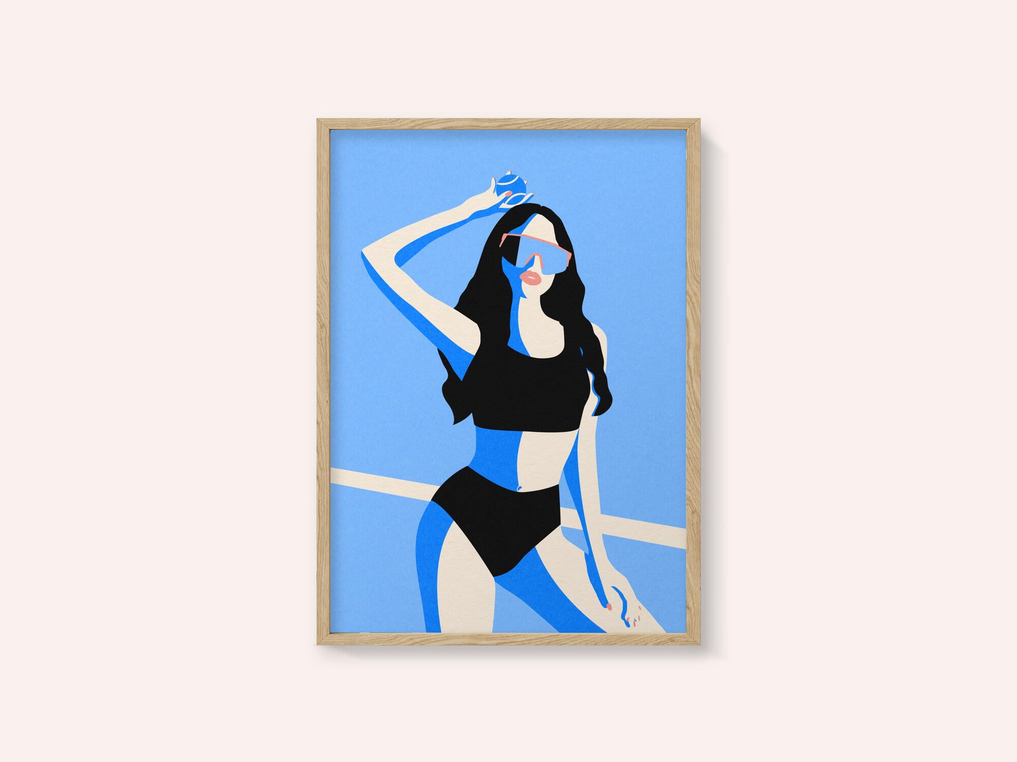 Blue Sport Girl