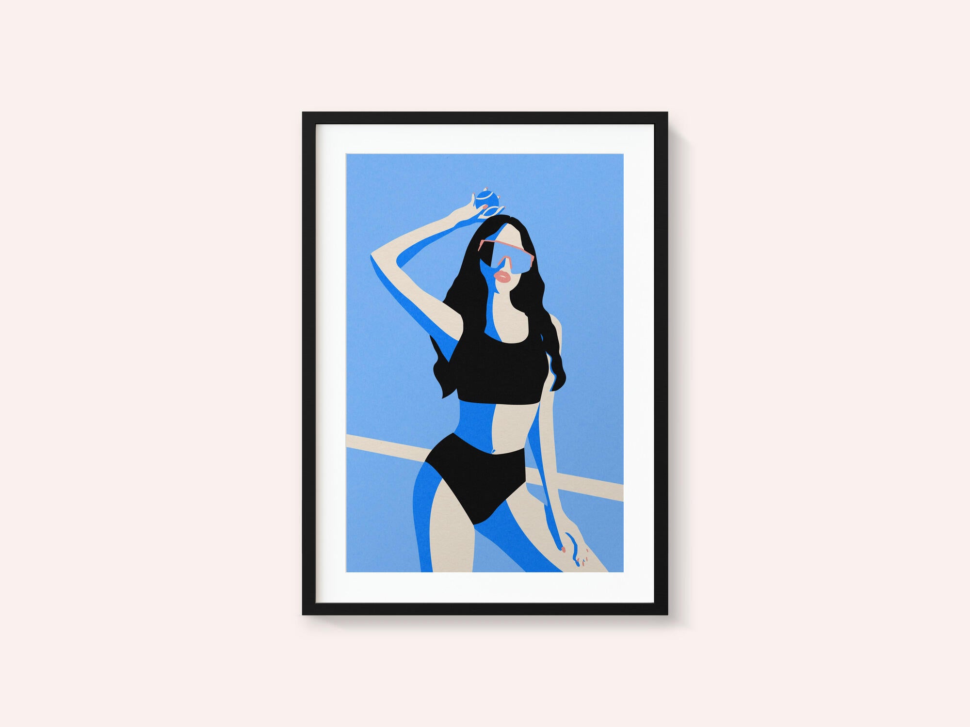 Blue Sport Girl