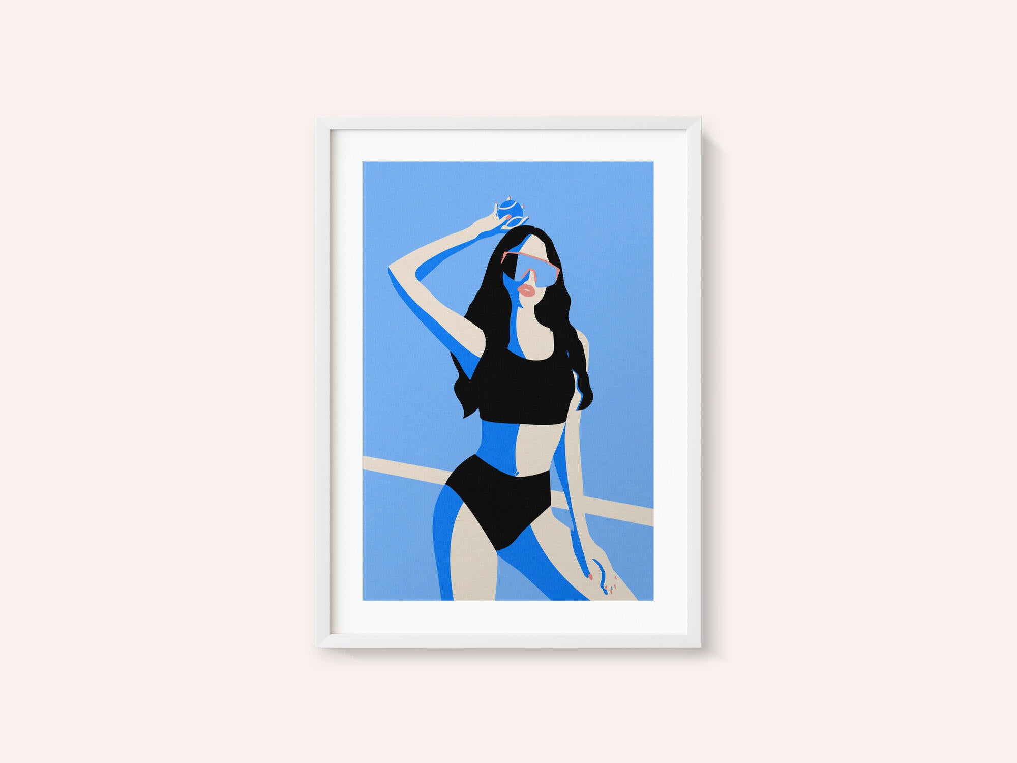 Blue Sport Girl