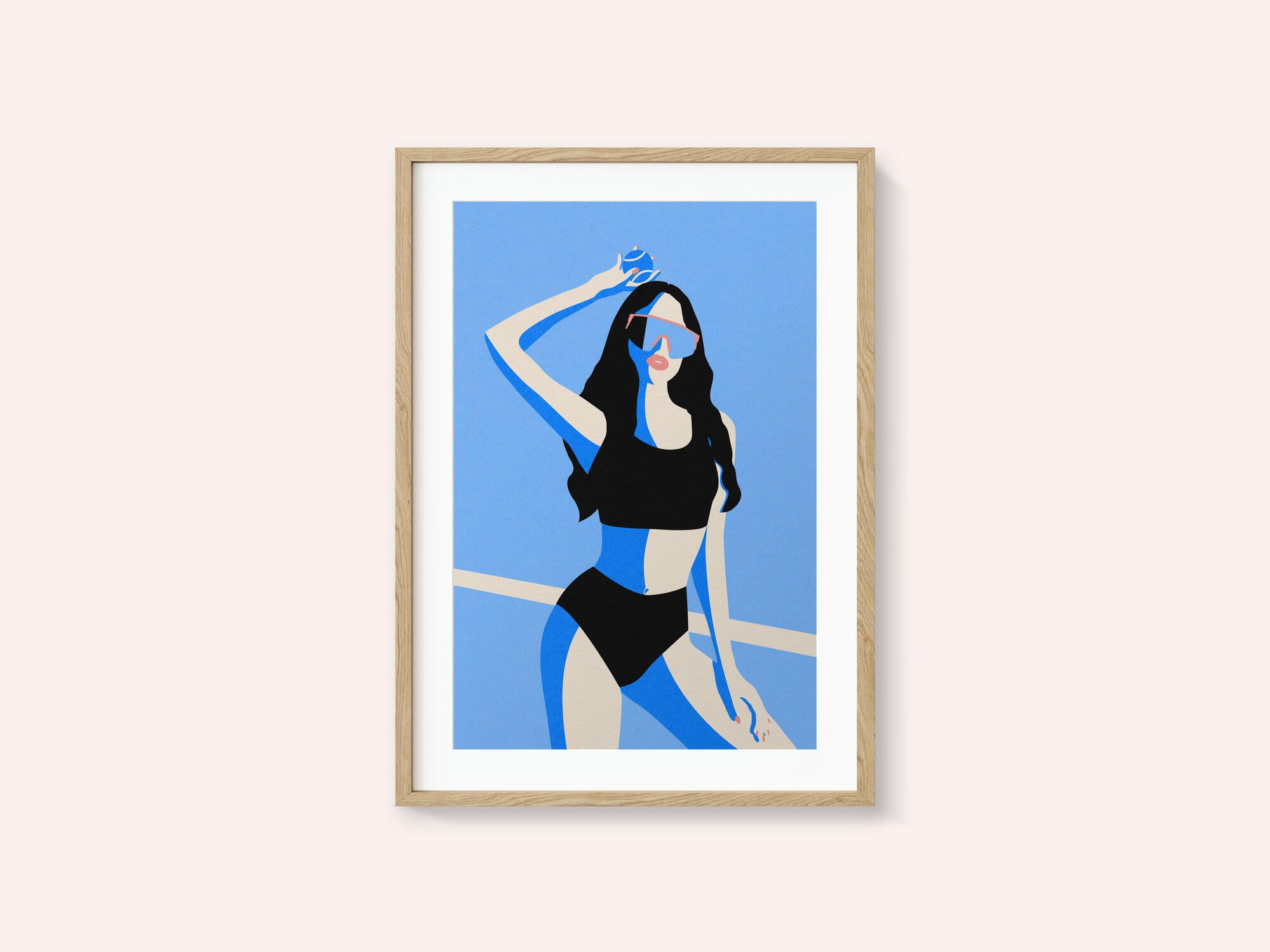 Blue Sport Girl