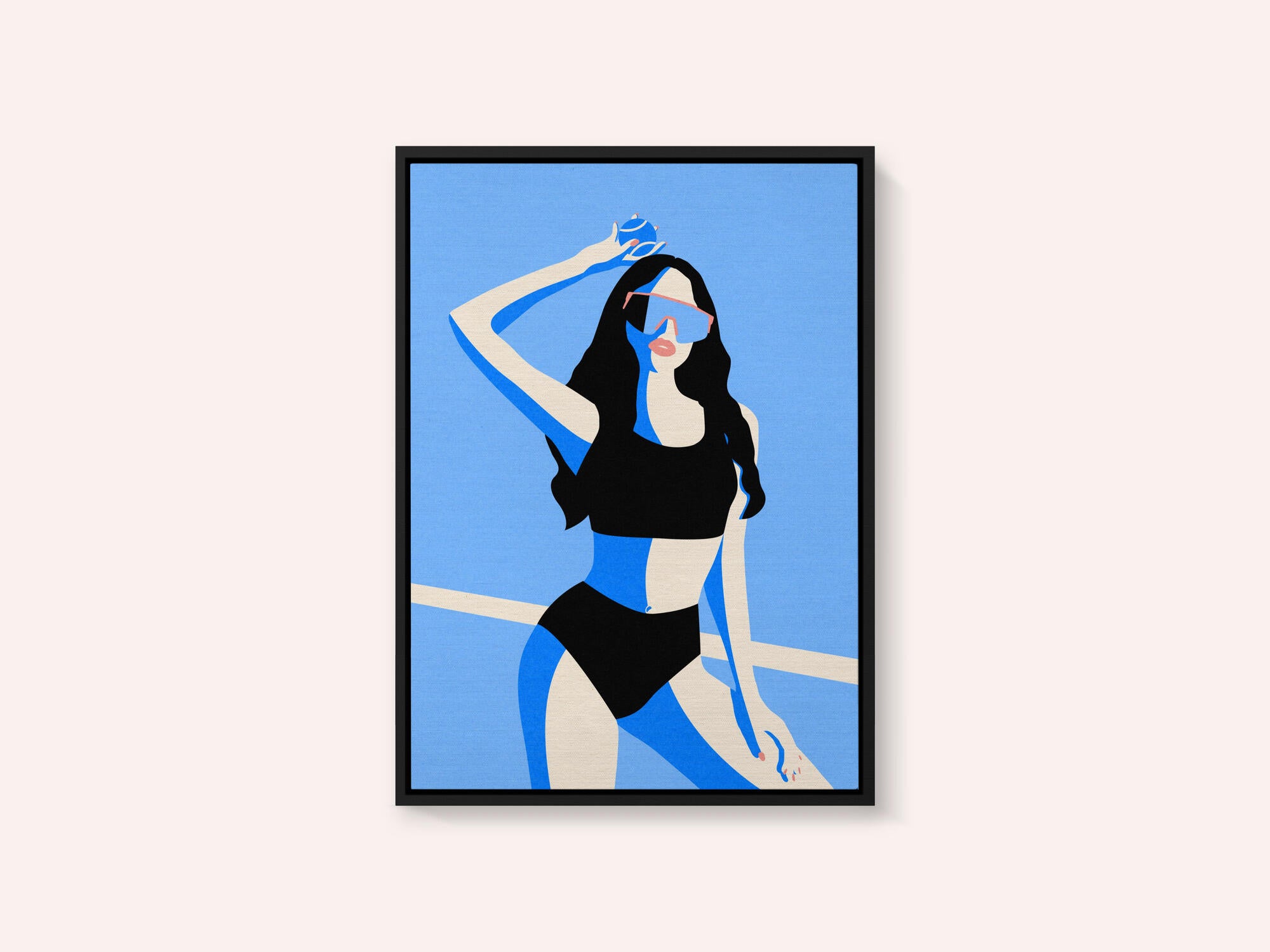 Blue Sport Girl