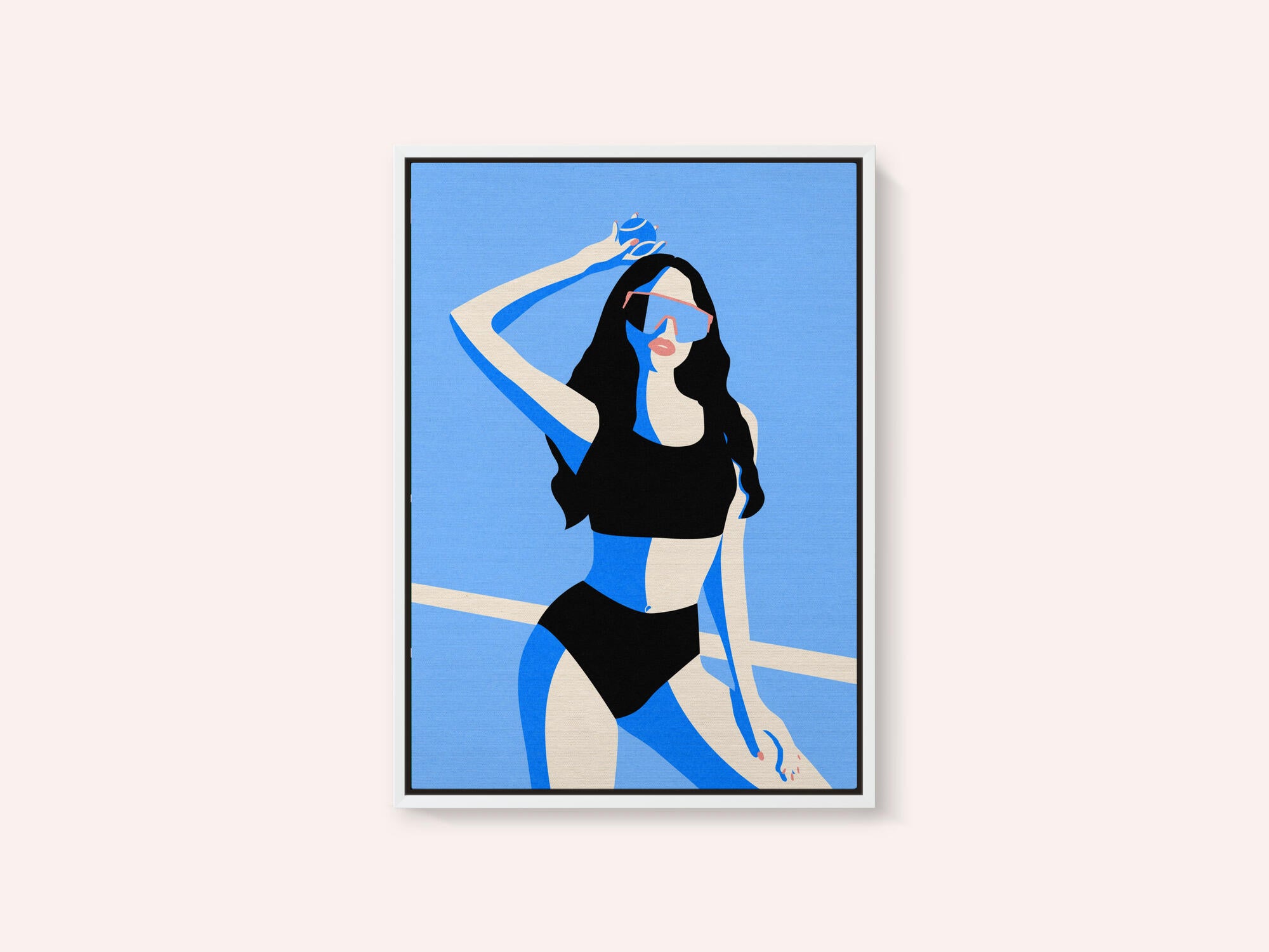 Blue Sport Girl