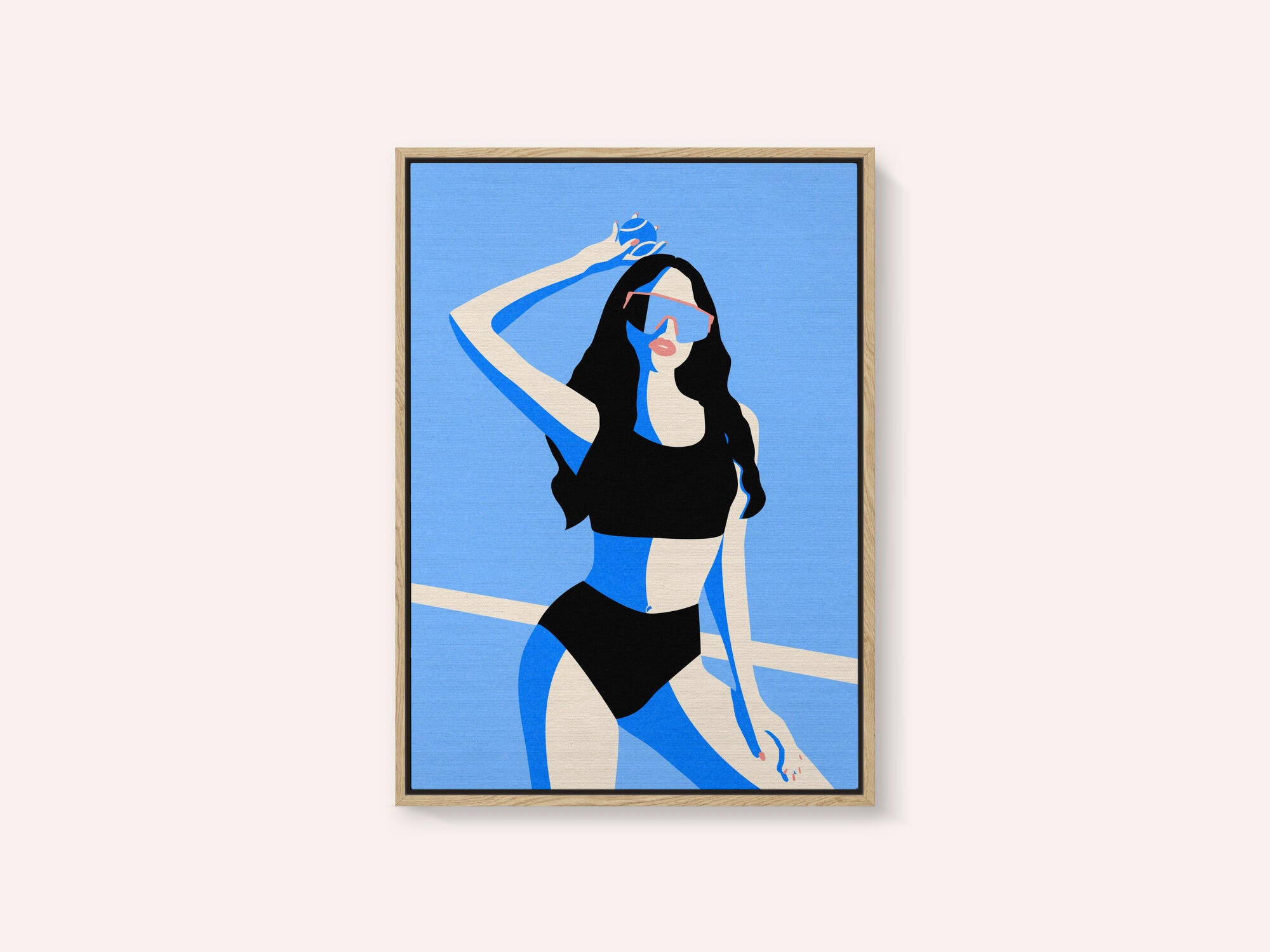 Blue Sport Girl
